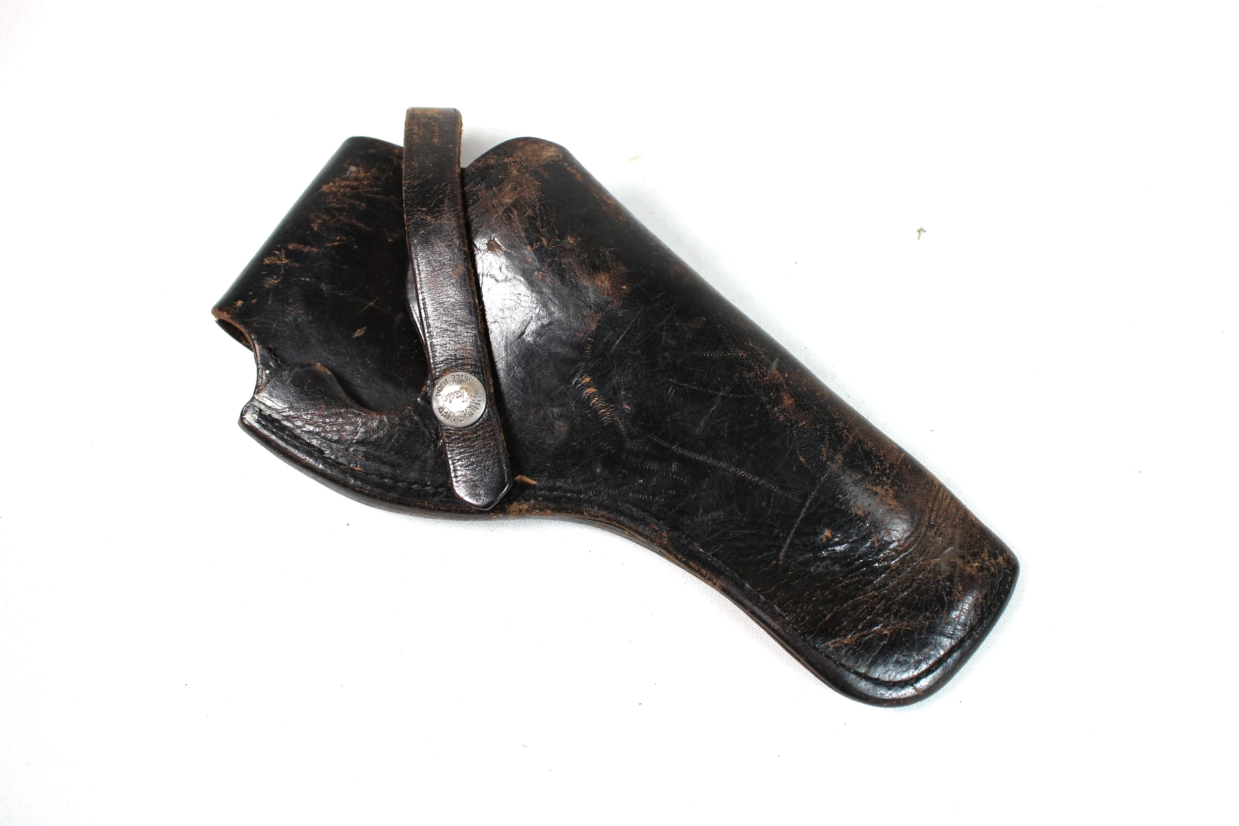Vintage Bucheimer AJM Black Leather 1911 "Perfect Fit" Holster