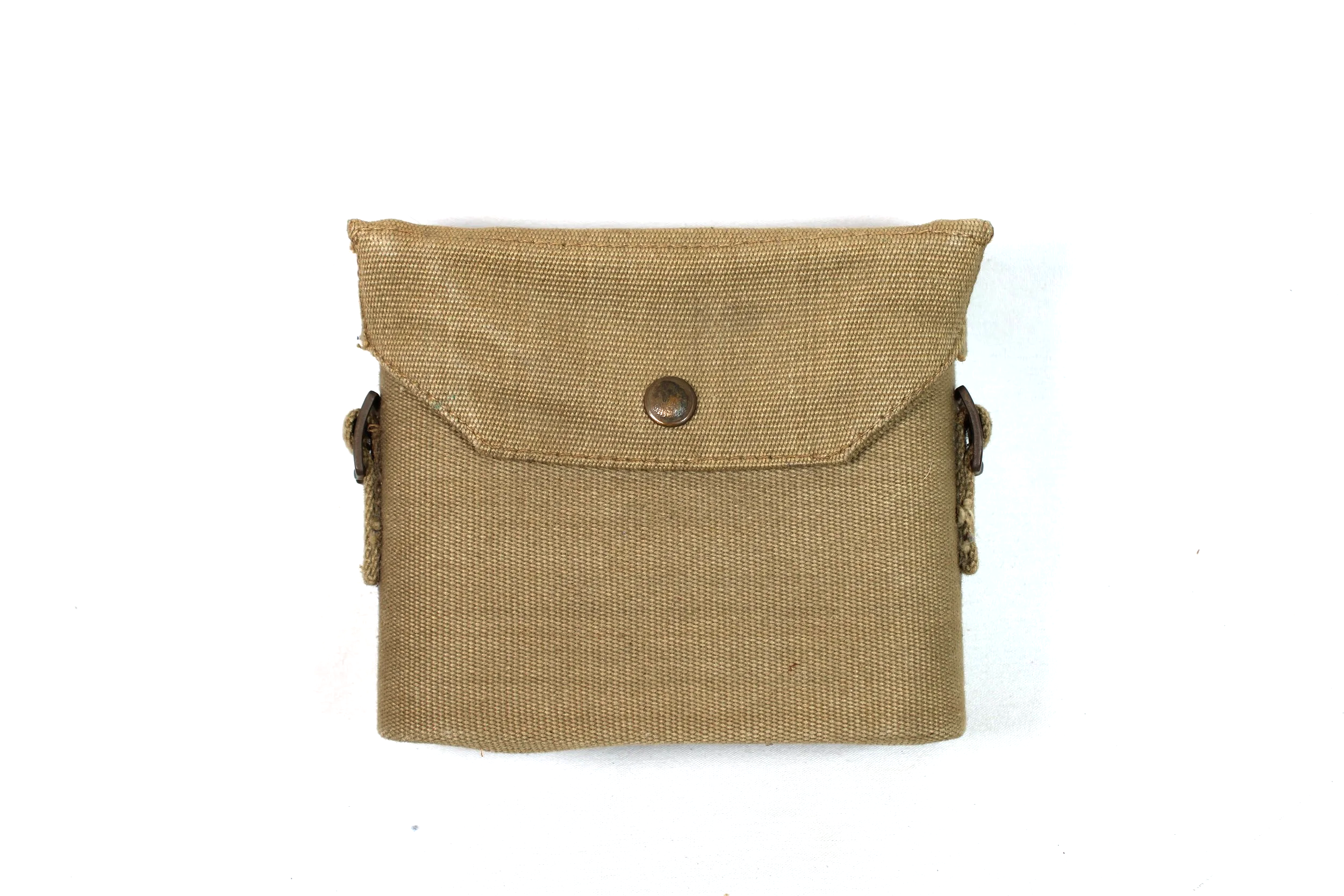 British Army 1937 Pattern Webbing Binocular Case 1942 Dated