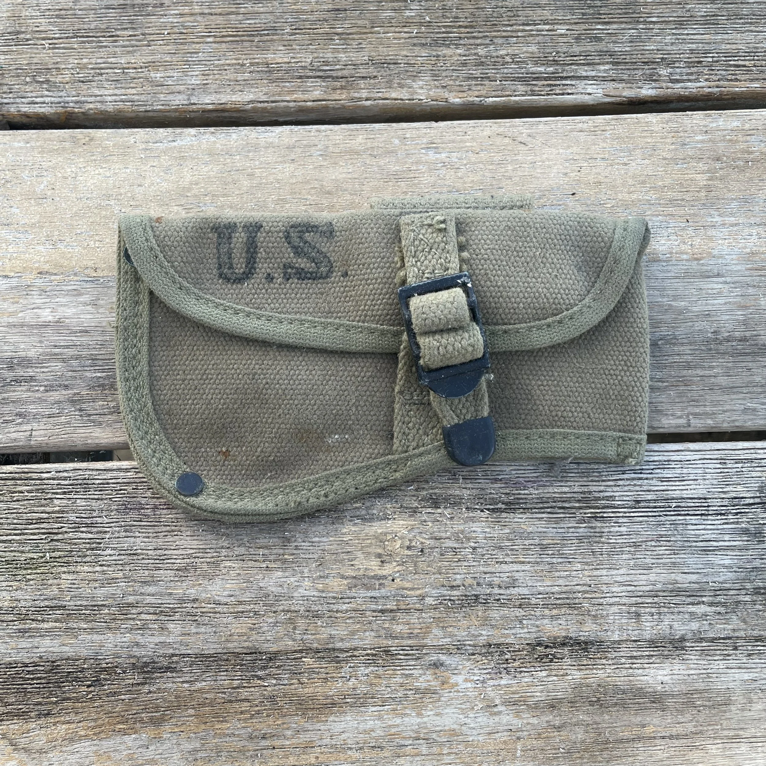 Original WW2 U.S. Army Hatchet Canvas Cover 1942 Dated