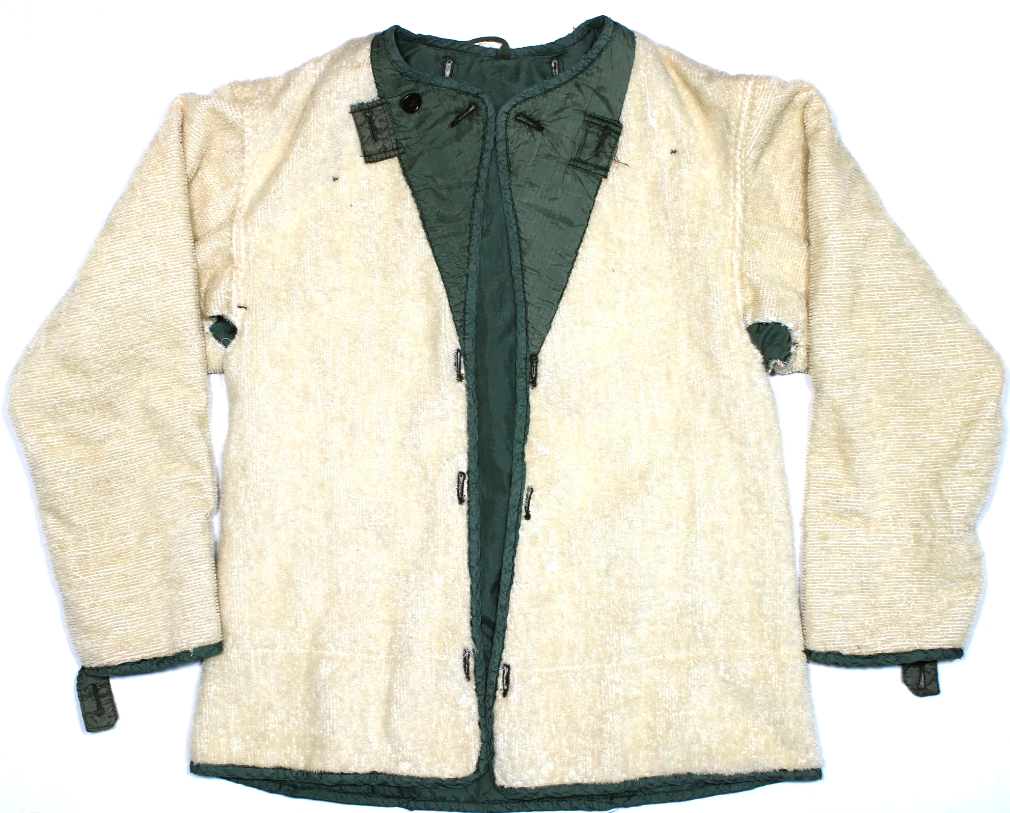 Korean War M50 M-1950 Quilted Nylon Frieze Field Jacket Liner Small