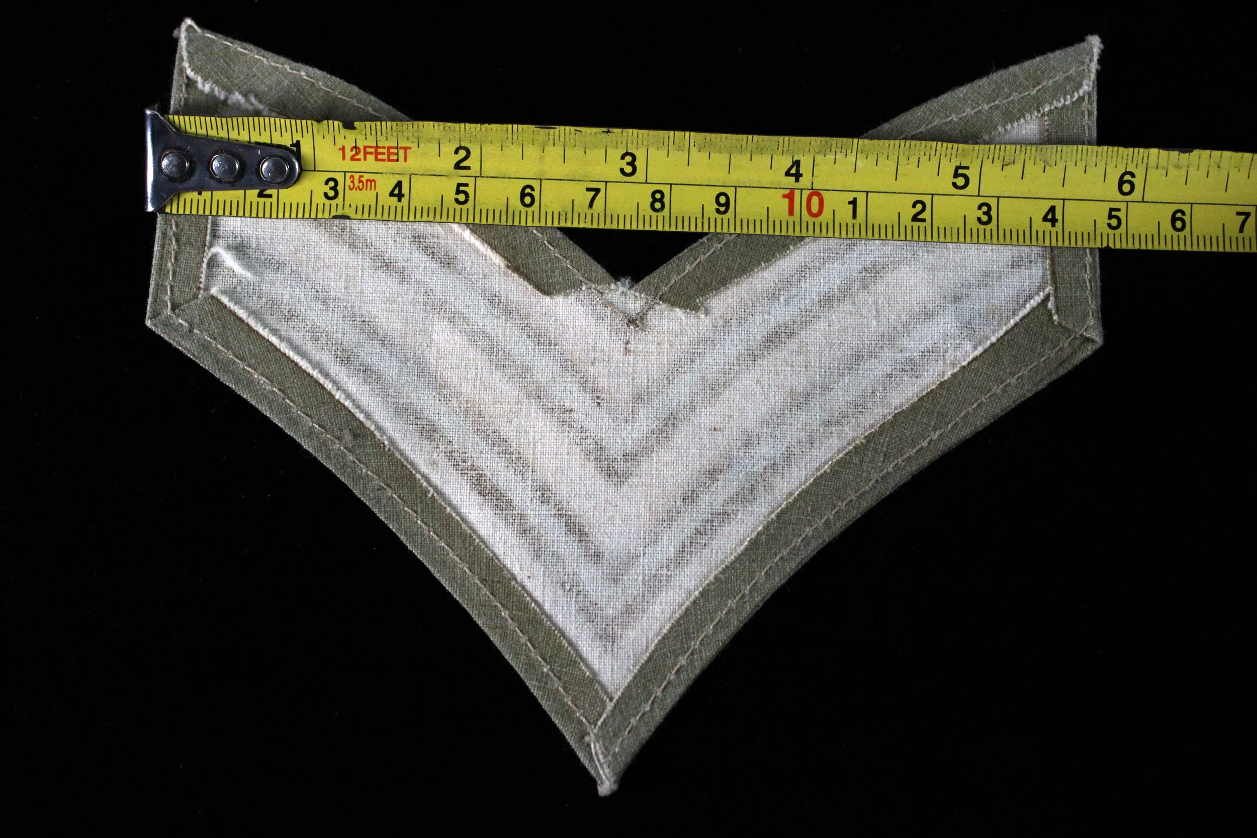 British Army Sergeant rank chevron badge