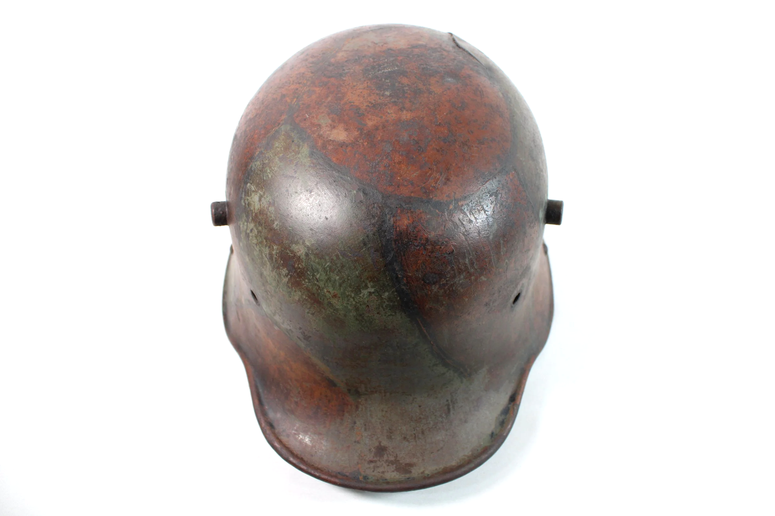 WW1 German Original M16 Camouflage Helmet Si66