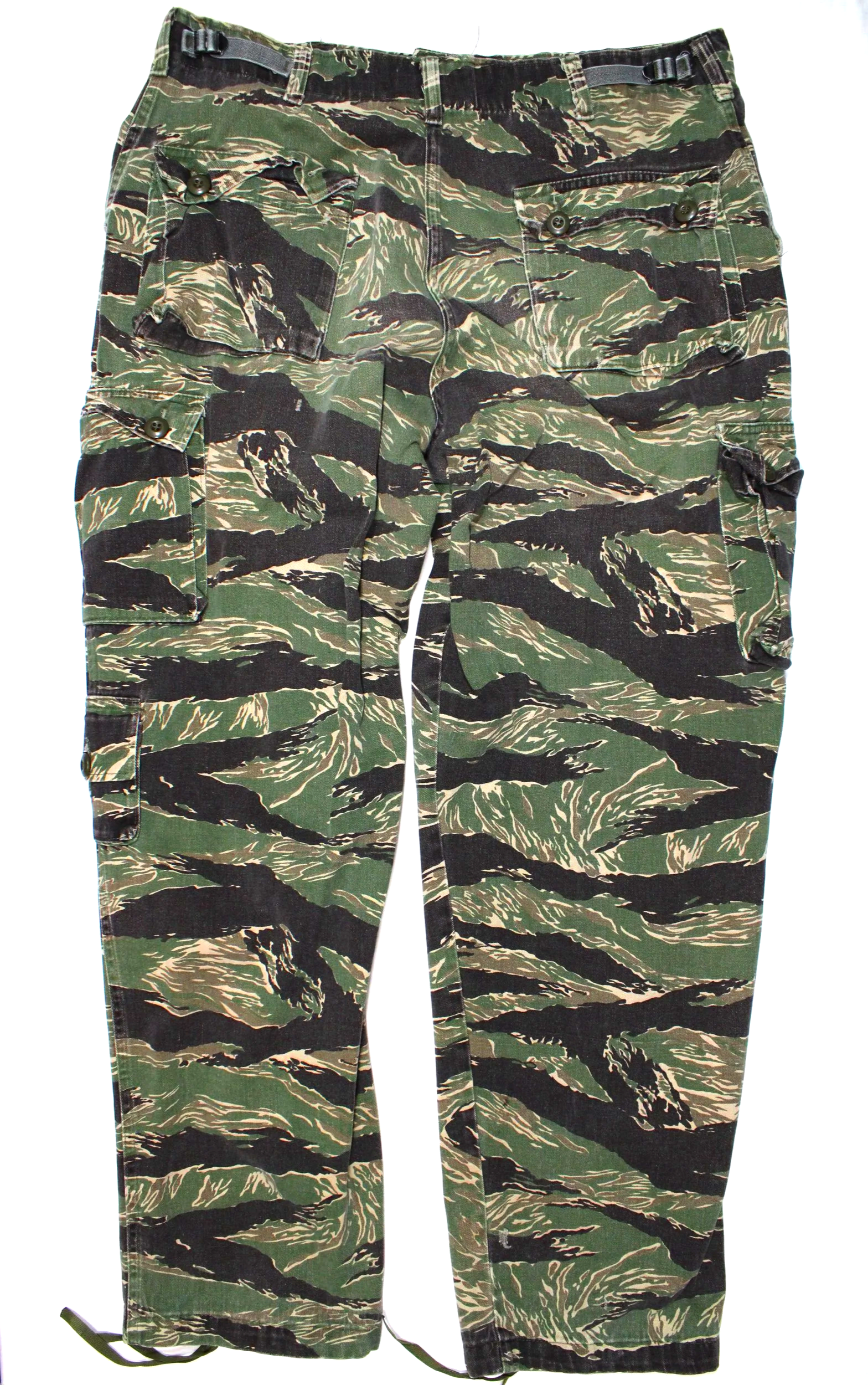 Vintage Tiger Stripe Pants Vietnam War Reproduction "John Wayne Dense"
