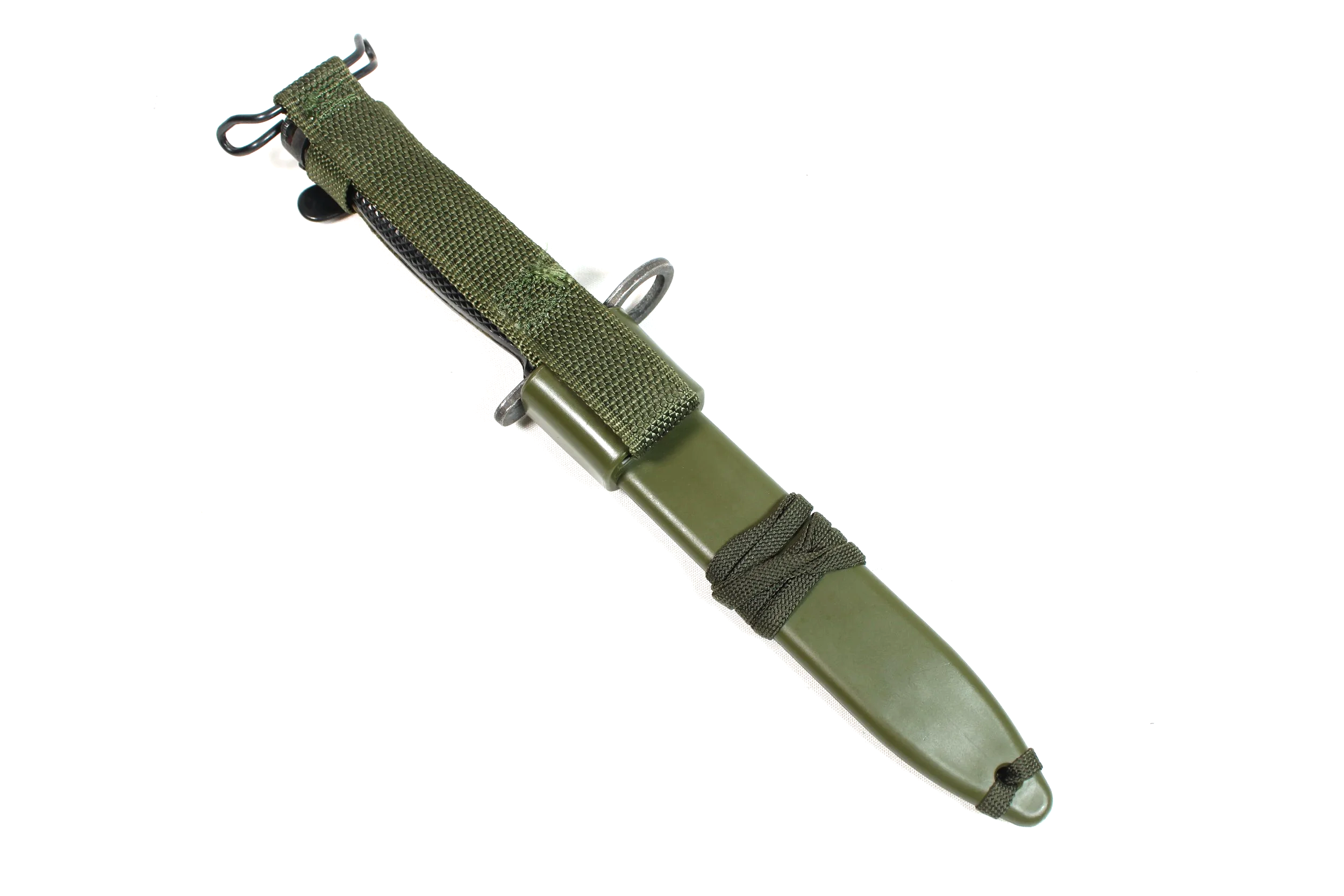 M7 Bayonet in M10 Scabbard Fits M16 and M4 Rifle