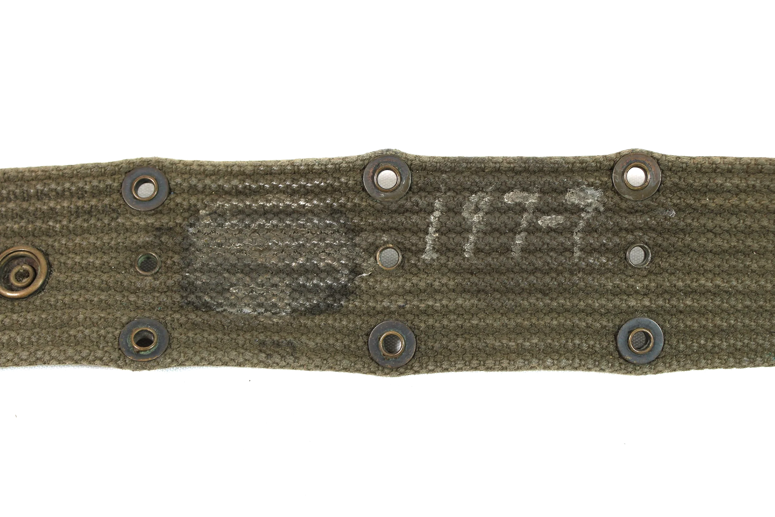 WW2 US M1936 Canvas Pistol Web Belt