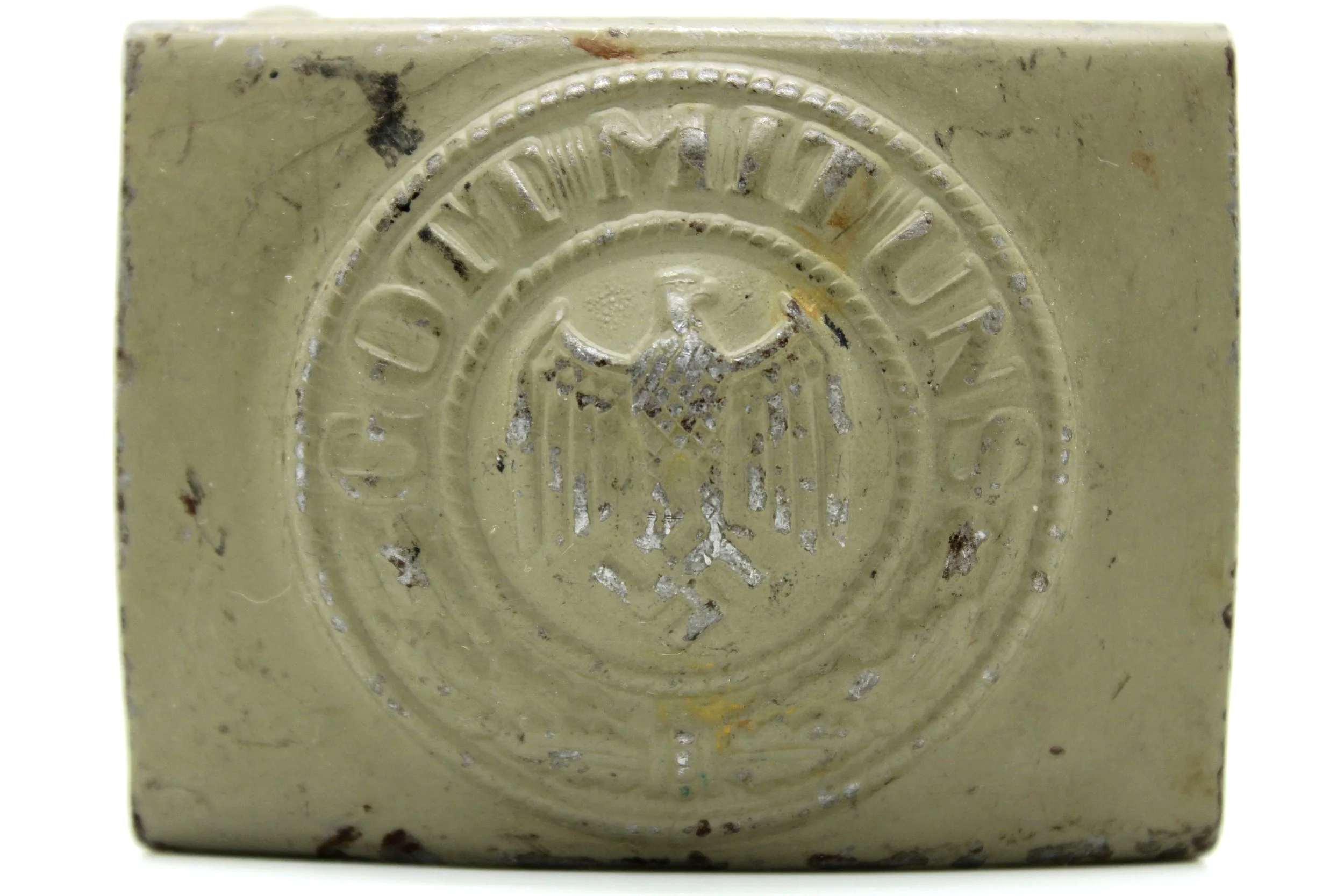 German WW2 Heer Original belt buckle ( B&E 43 ) Berg & Nolte of Lüdenscheid 1943