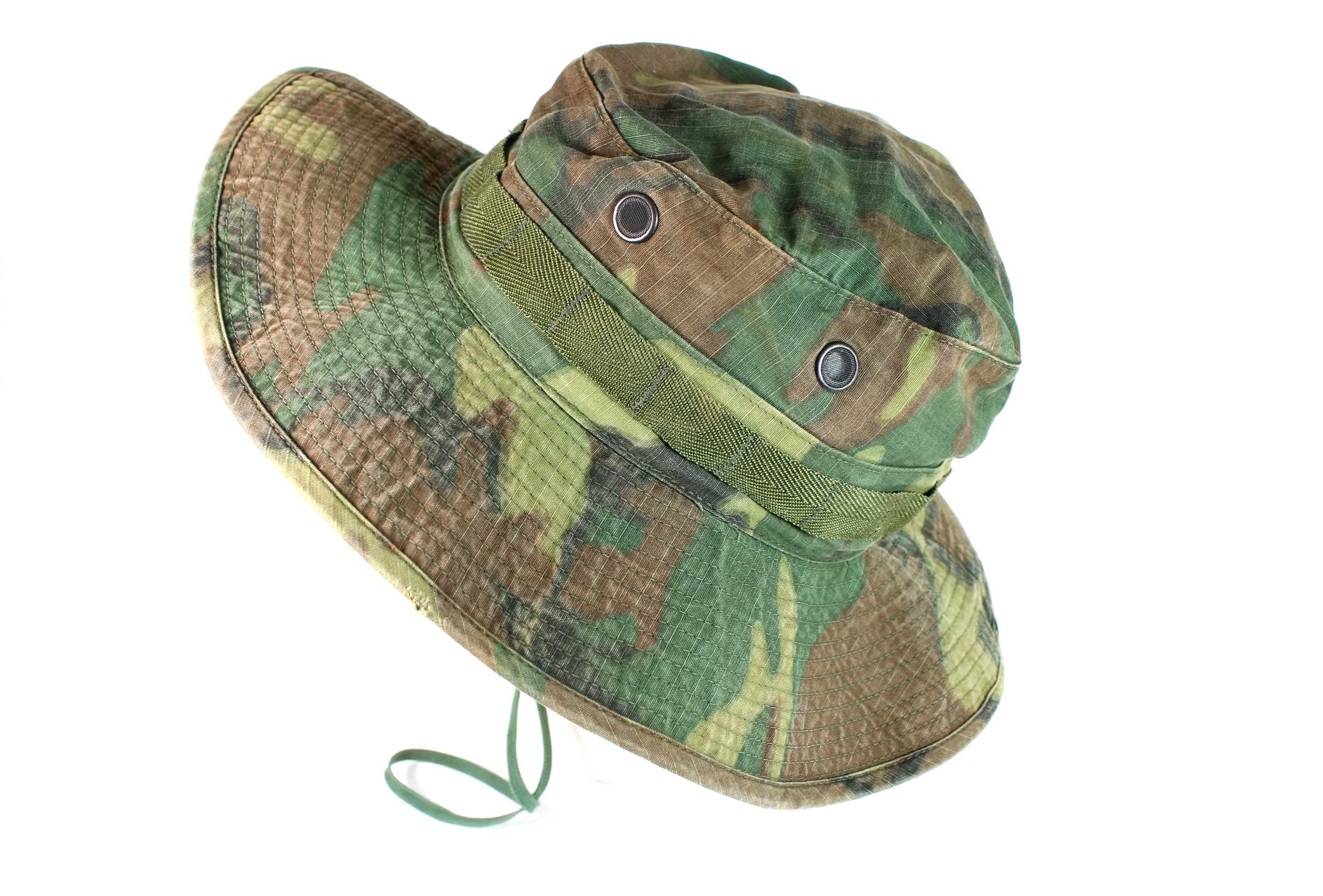 ERDL Camouflage Boonie Hat Vietnam War Size 6 7/8