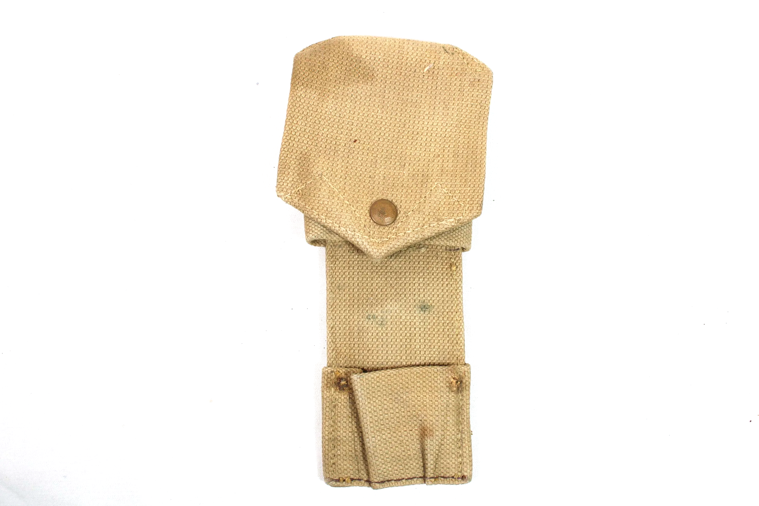 WW2 British Military Webbing Wire / Bolt Cutter Frog 1937 Pattern 1943 Dated