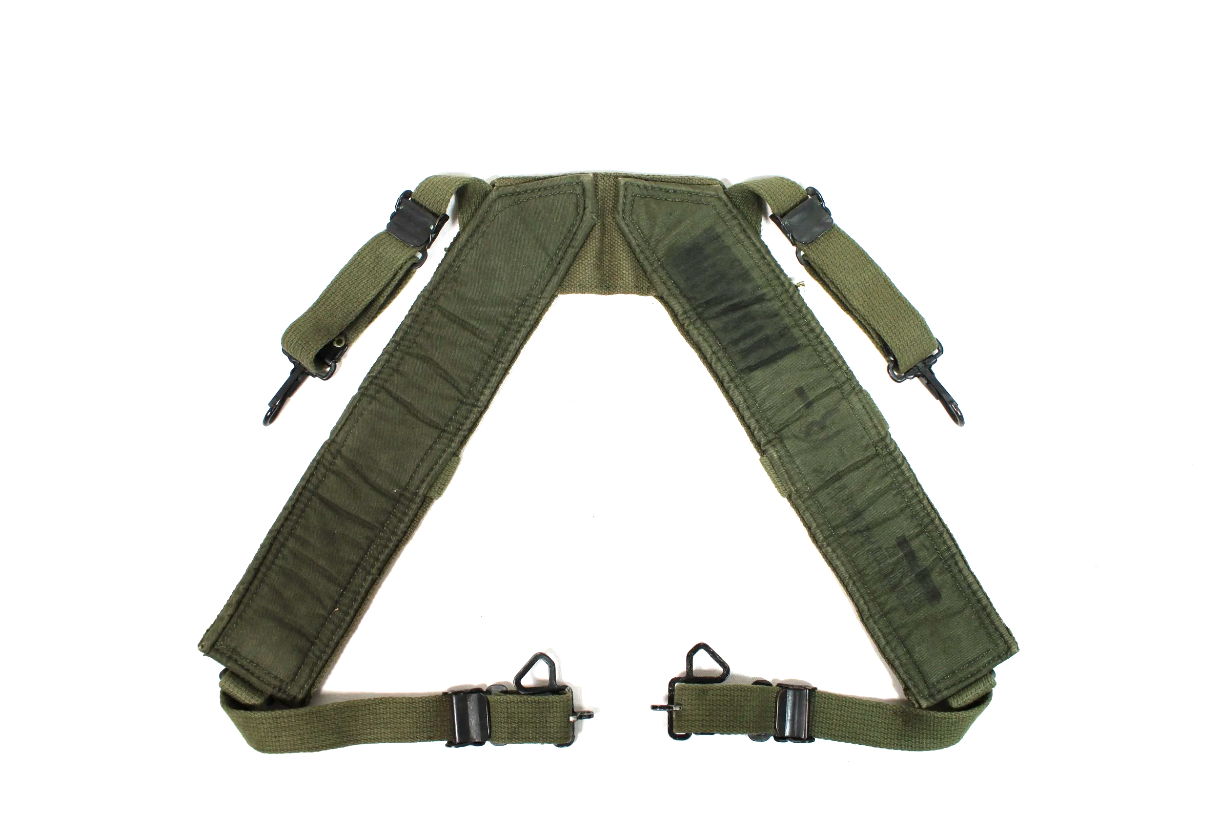 Vietnam War M-1956 Load-Carrying Equipment (LBE) H-Pattern Field Suspenders Regular