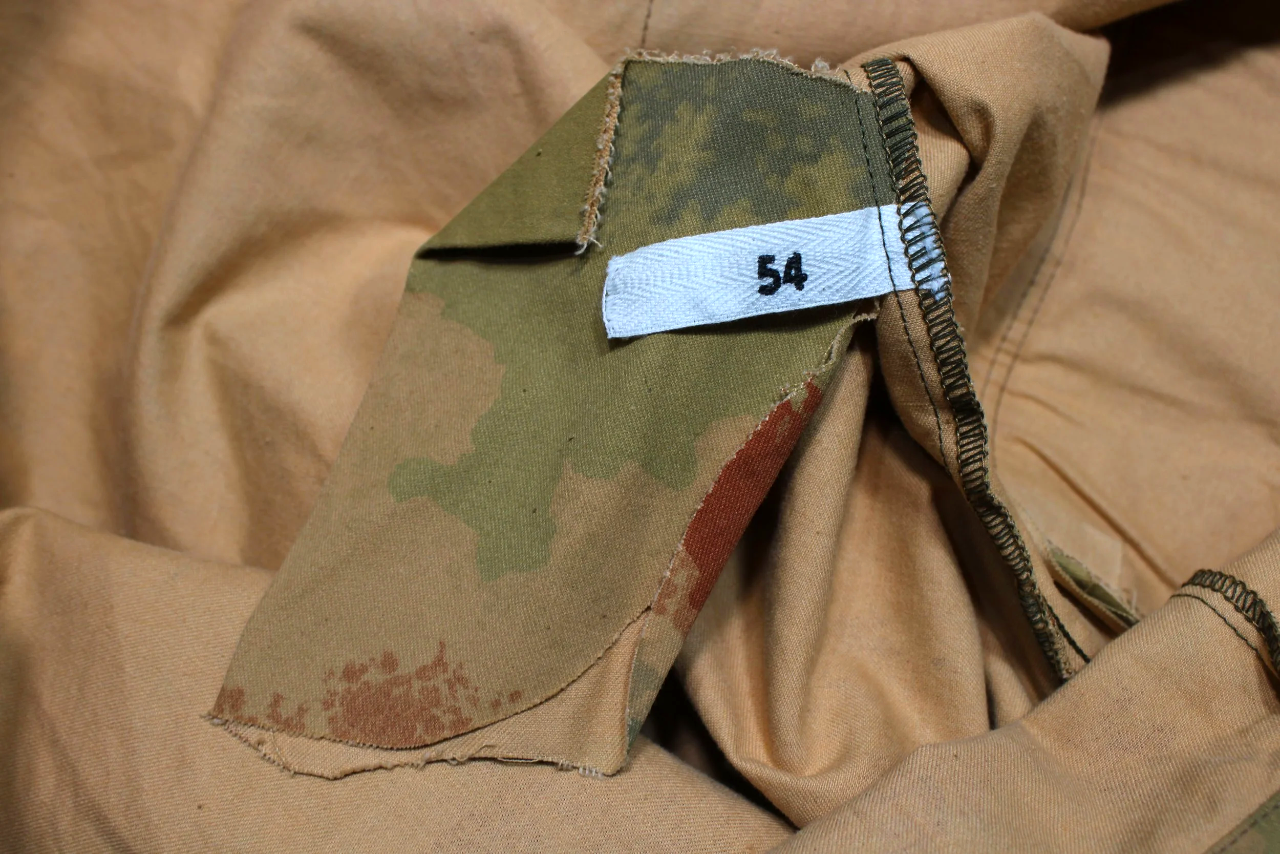 Czech Experimental Agreco Desert Camo 1990's Deadstock Jacket XL