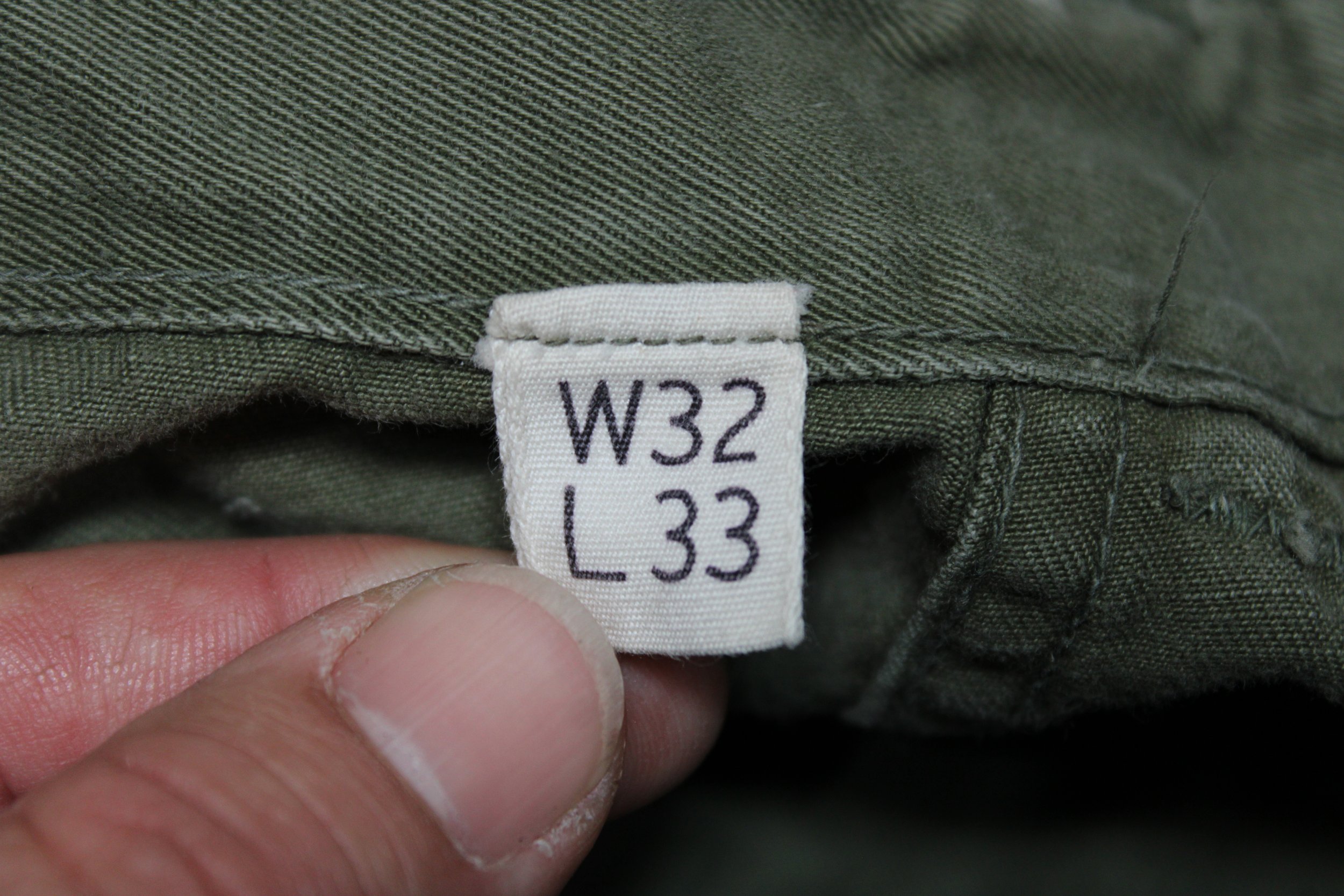 WW2 M-43 OG-107 Cargo Pants (Named)