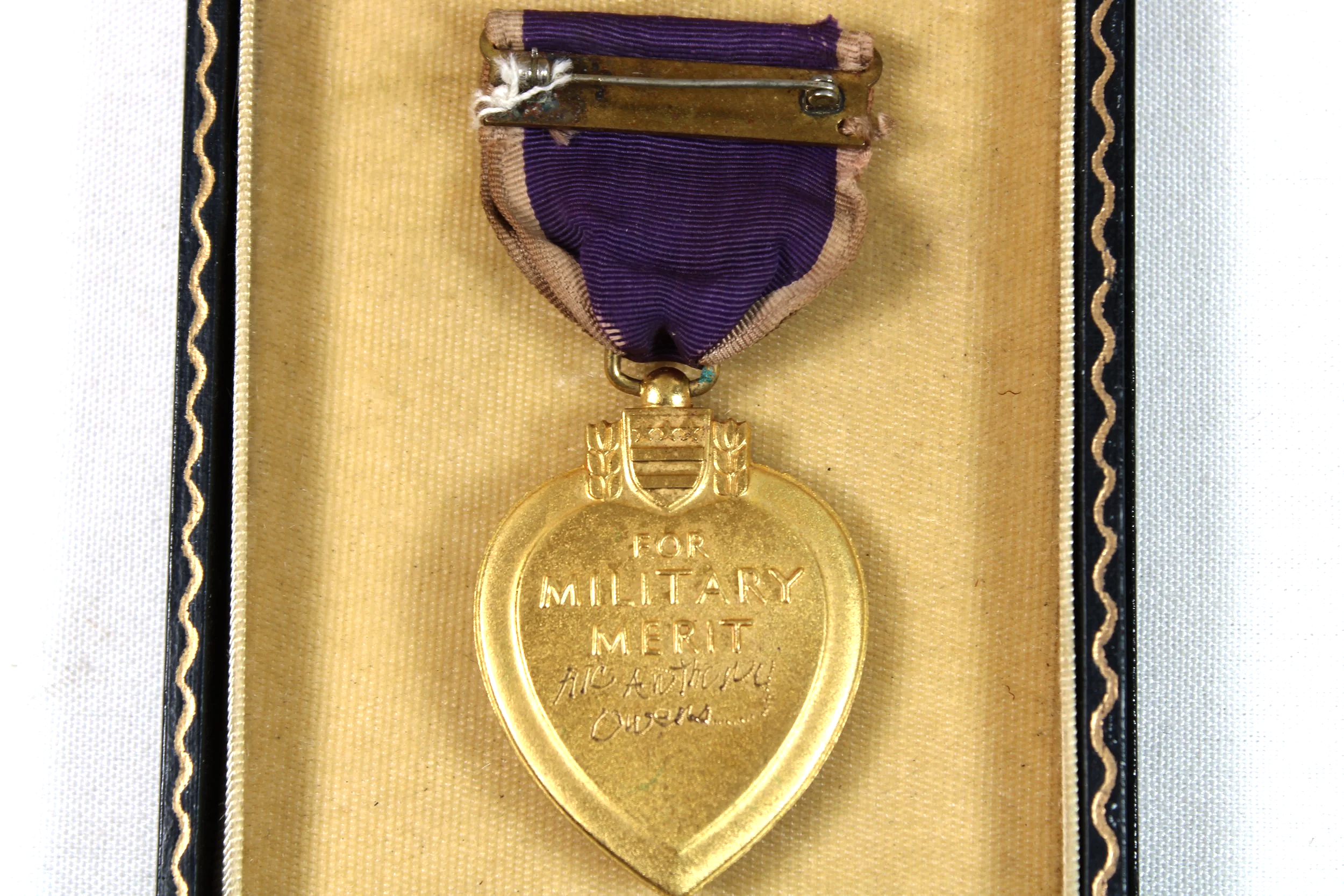 WW2 Named Original Purple Heart