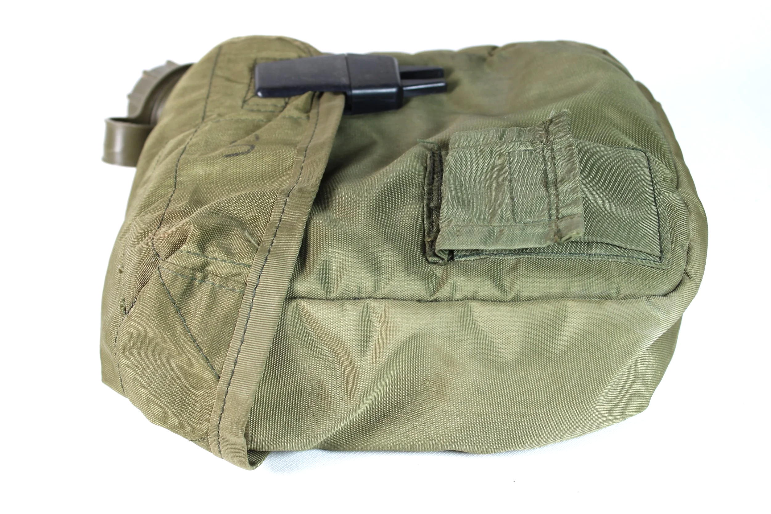 2 QT Collapsible Water Canteen with Cover, 1974 Cover, 1986 Canteen