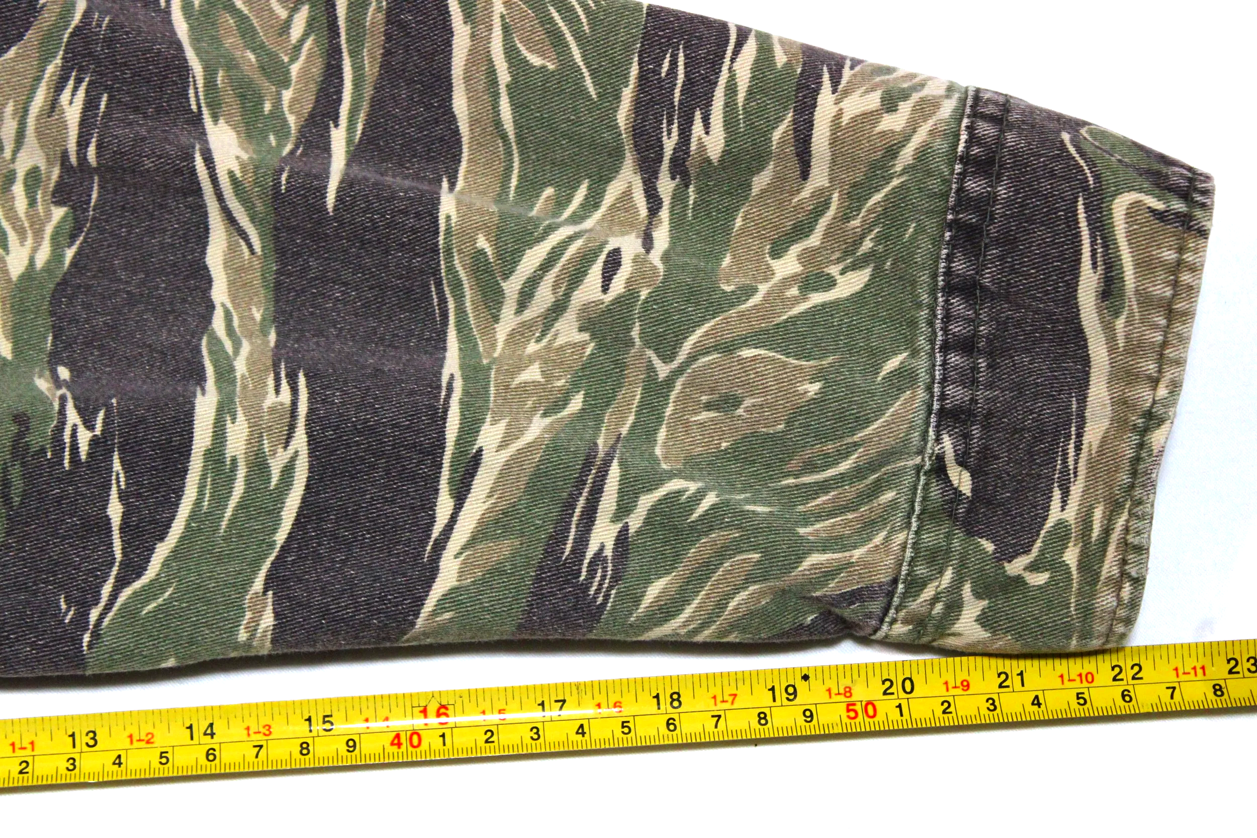 Vintage Tiger Stripe Jacket Vietnam War Reproduction "John Wayne Dense"