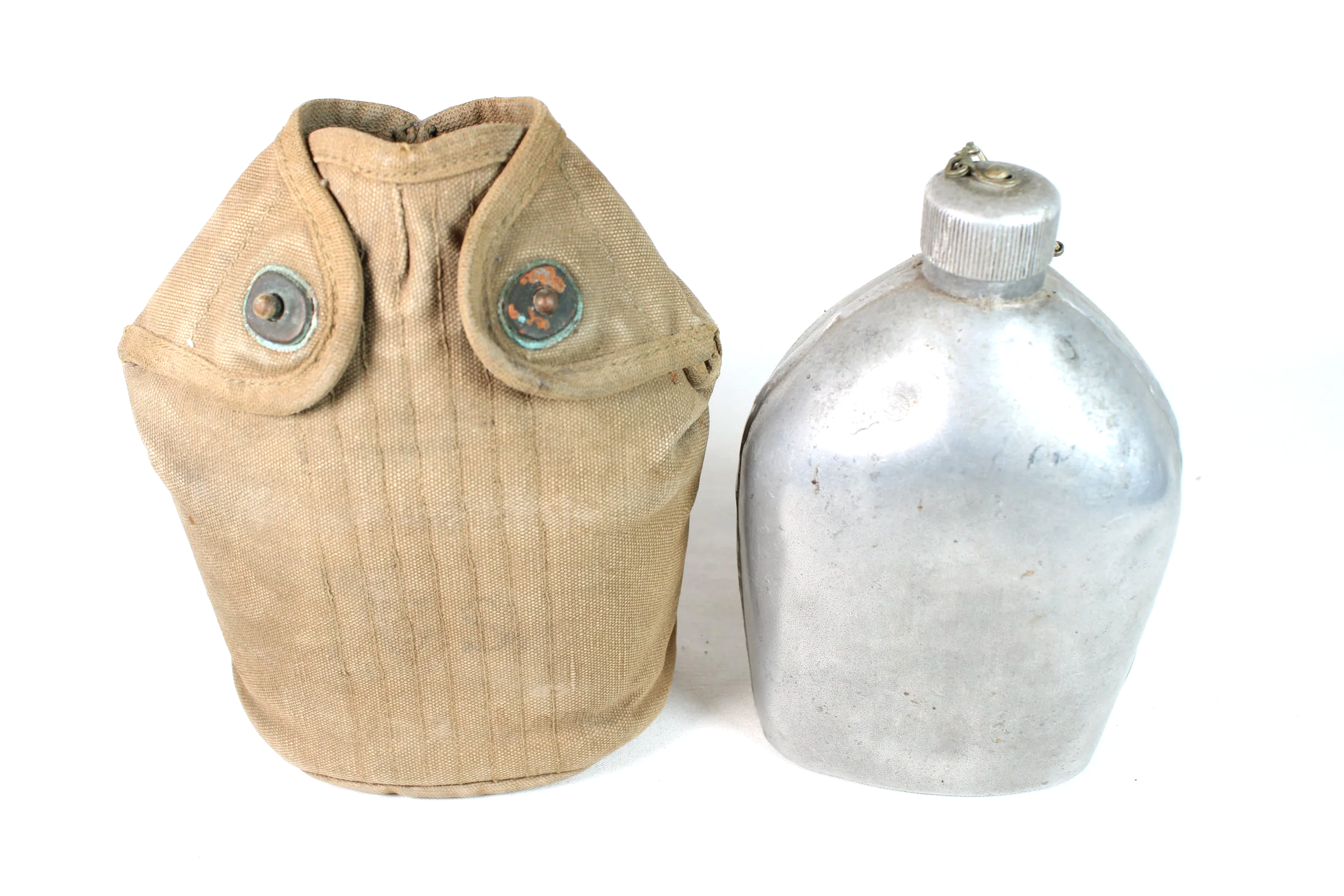 WW1 US Canteen & Tall Cover (Named)