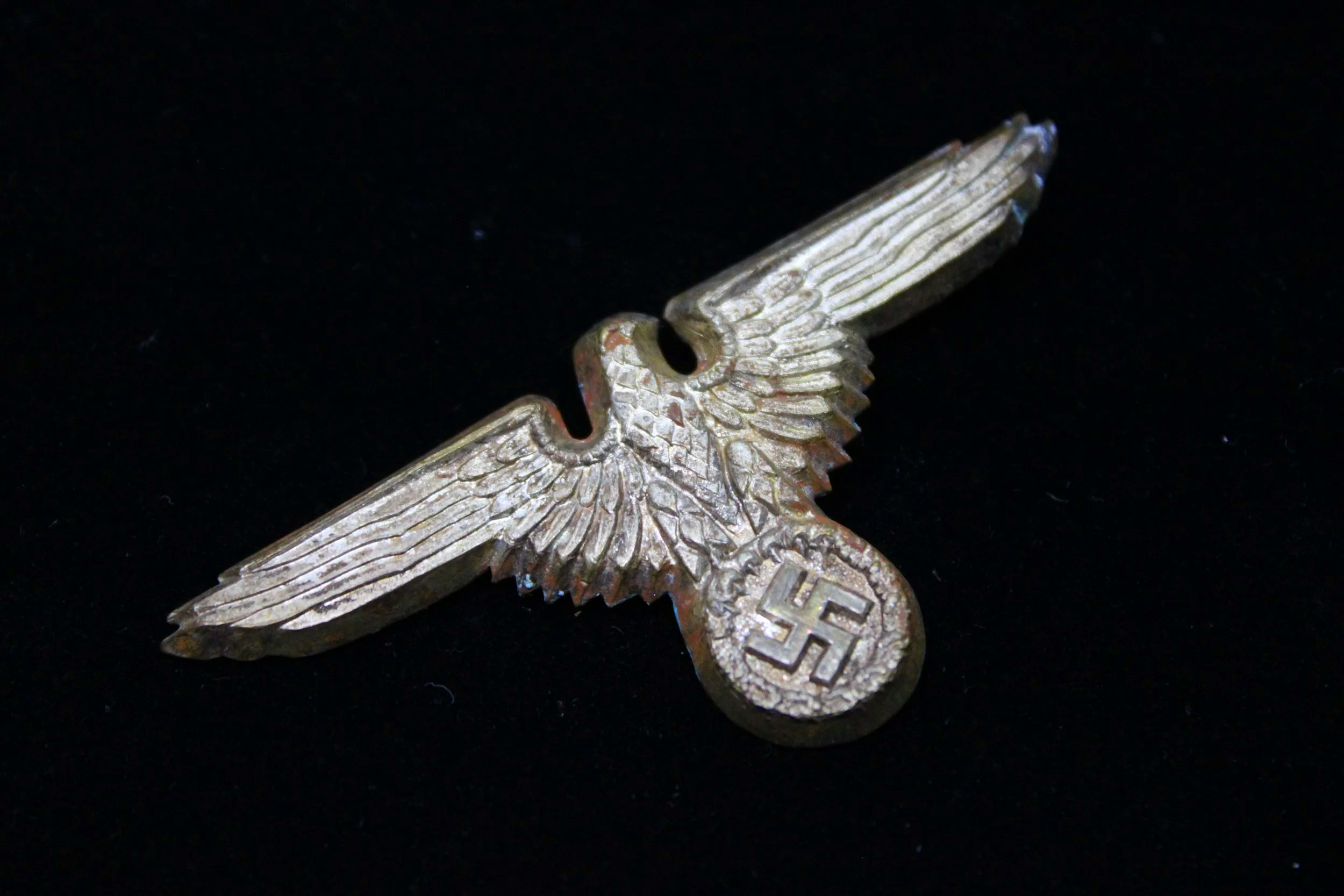 Reproduction WW2 German Waffen SS Visor Cap Eagle RZM Marked