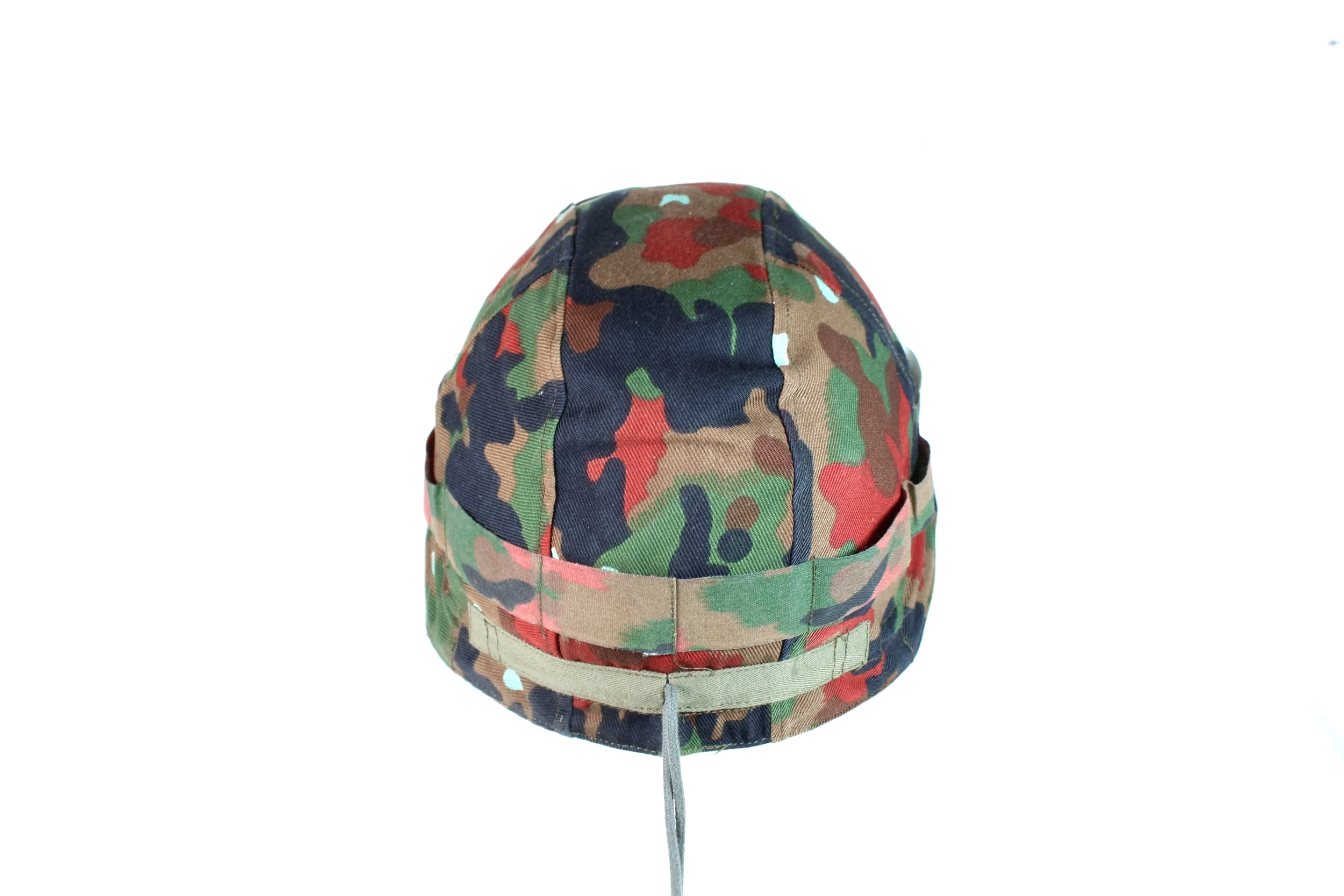 Swiss M71 Alpenflage Camouflage Helmet (Named)