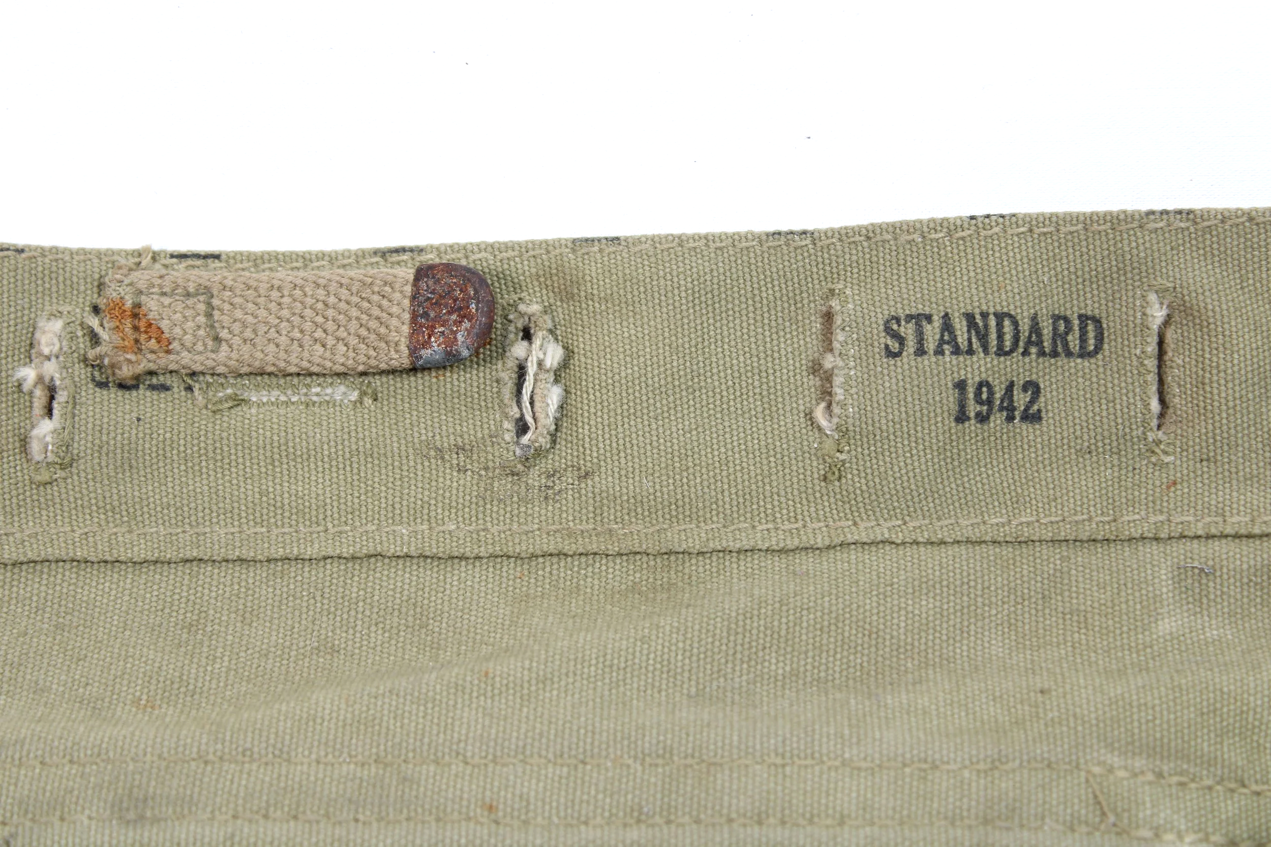 WW2 US Army M1928 Haversack Pack Tail Standard 1942