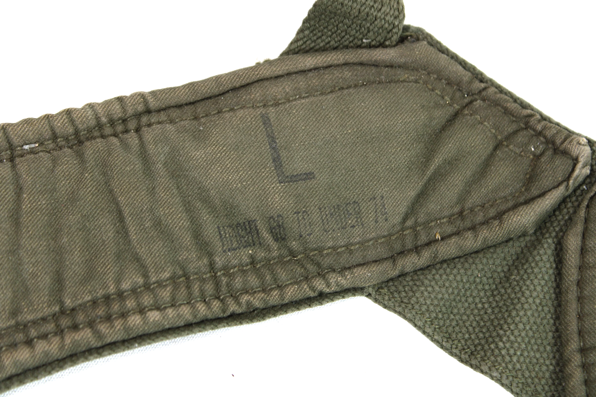 Vietnam War M-1956 Load-Carrying Equipment (LBE) H-Pattern Field Suspenders Large