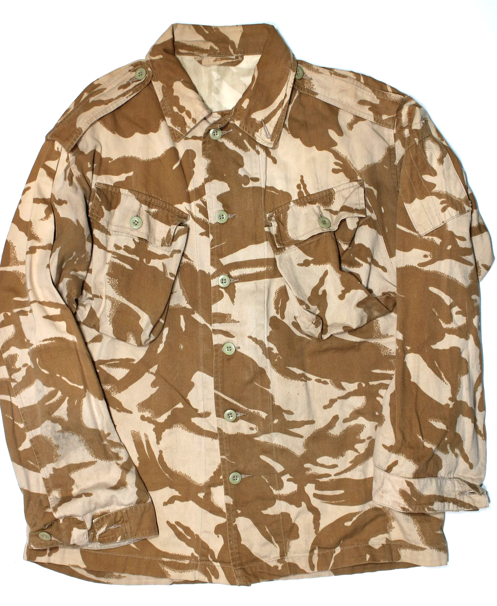 British Lightweight Desert Combat DPM Camouflage Jacket Large