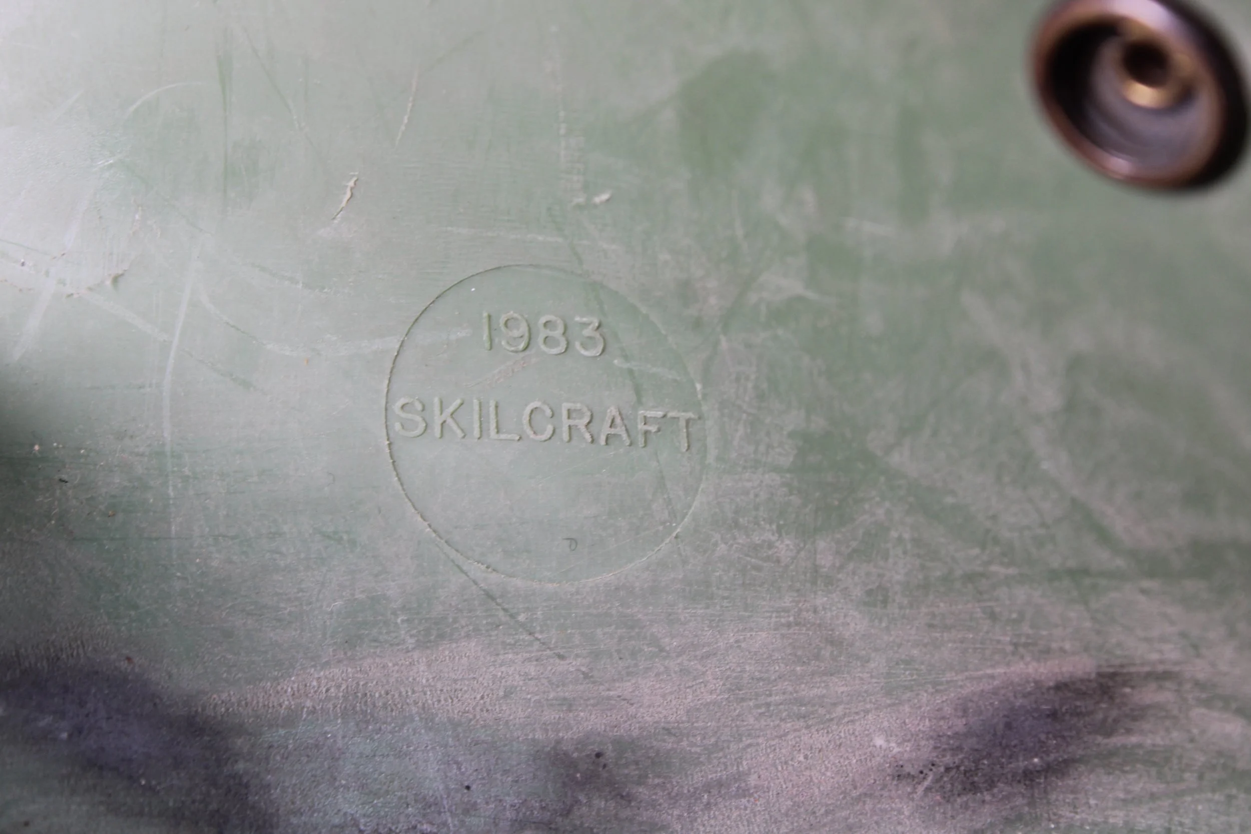 US Rubber 1983 Dated Folding E-Tool Cover