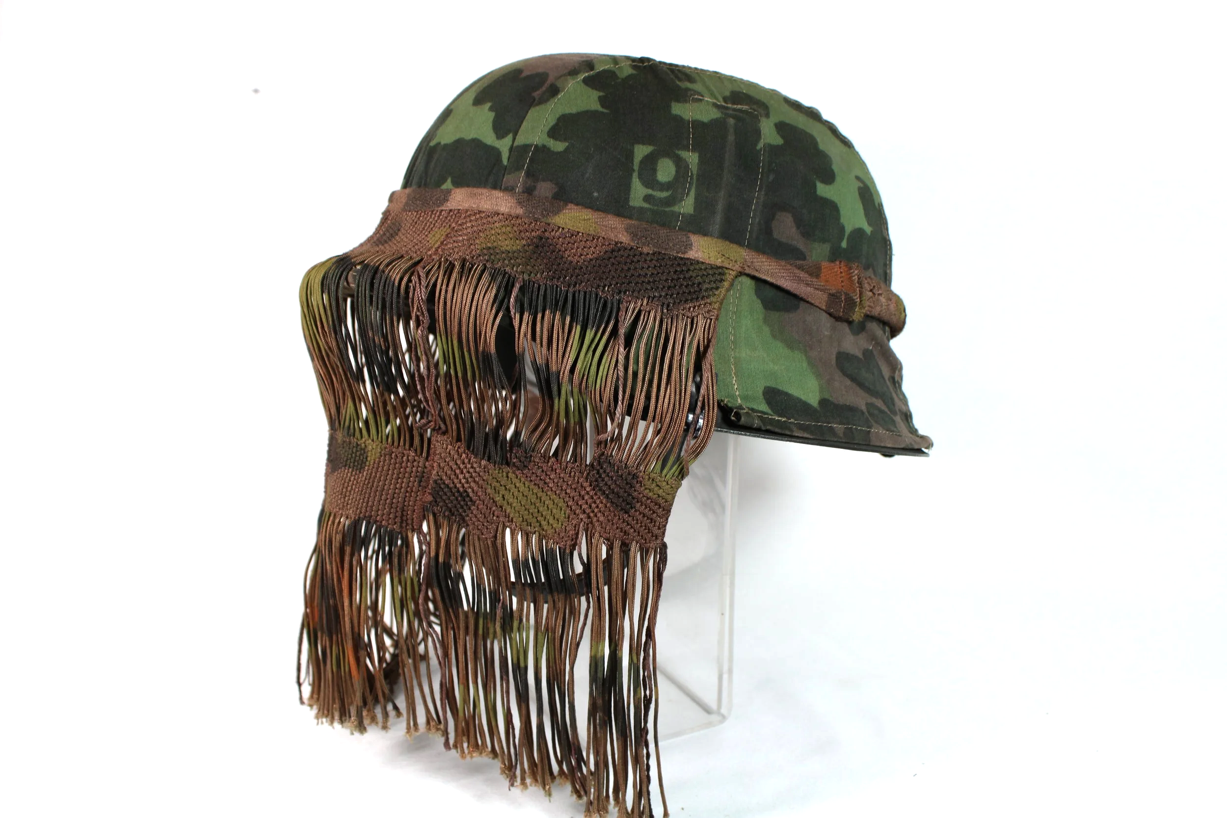 Waffen SS Camouflage Sniper / MG Face Veil M38 Type 1 Reproduction WW2 German