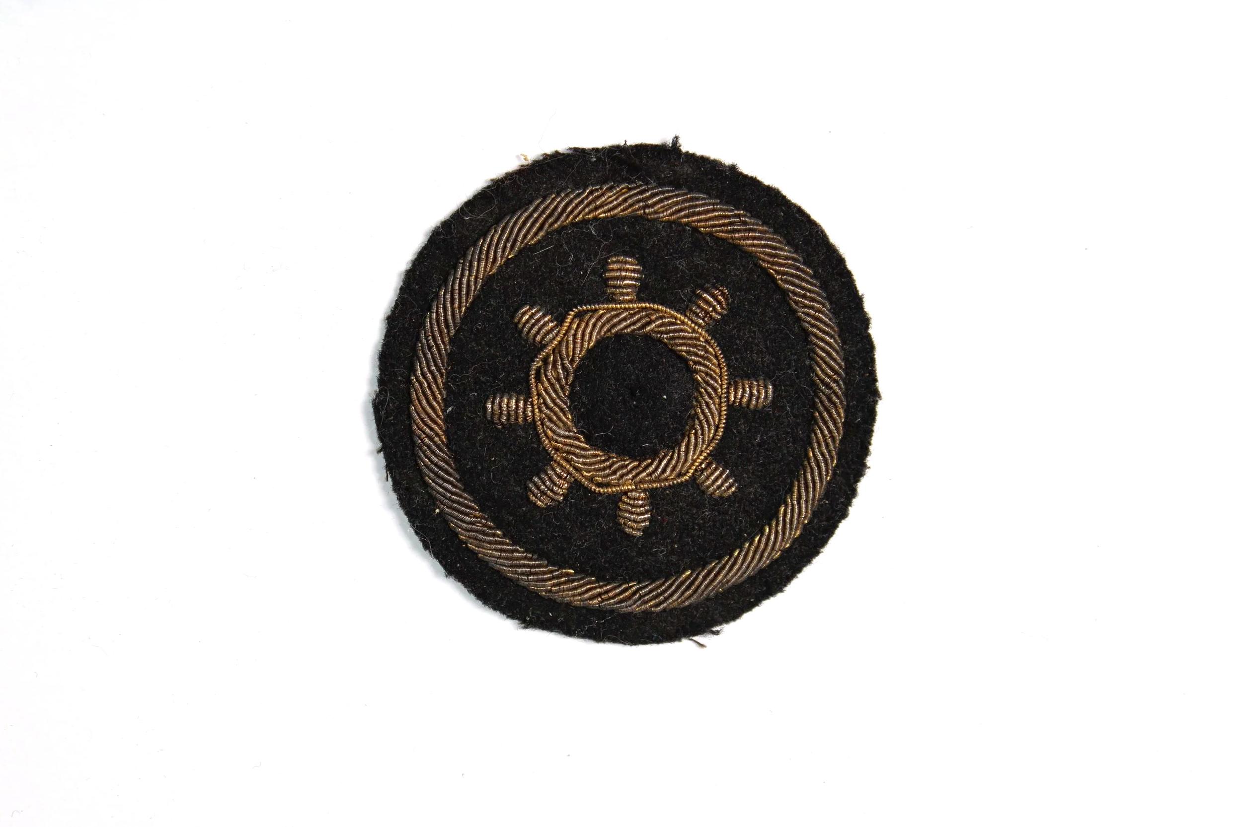 WW2 US Power Squadron Gold Bullion Patch