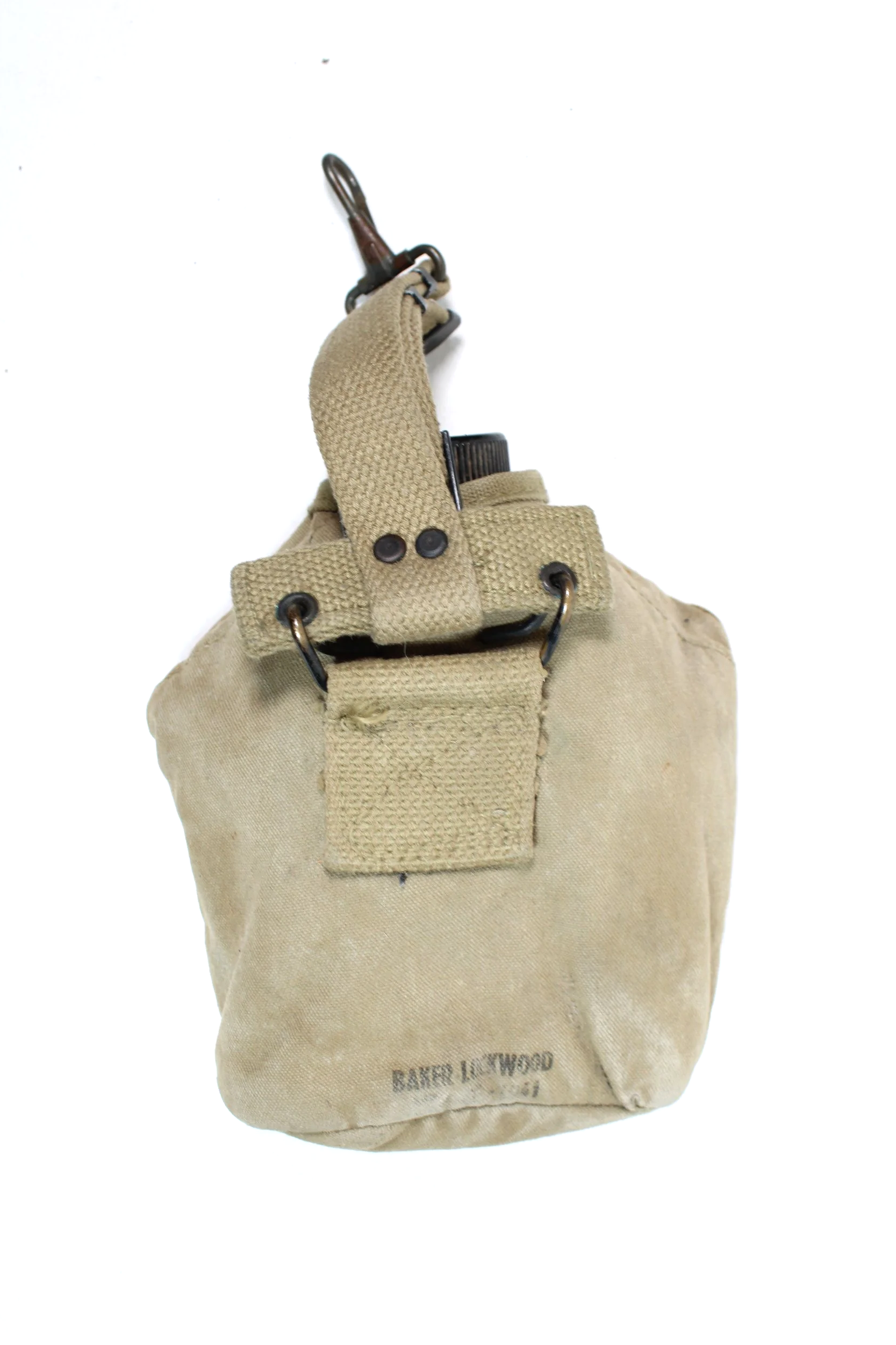 WW2 Canteen Set  1941 Cover M1941 US Canteen Cavalry Extension Hanger 1943 Canteen