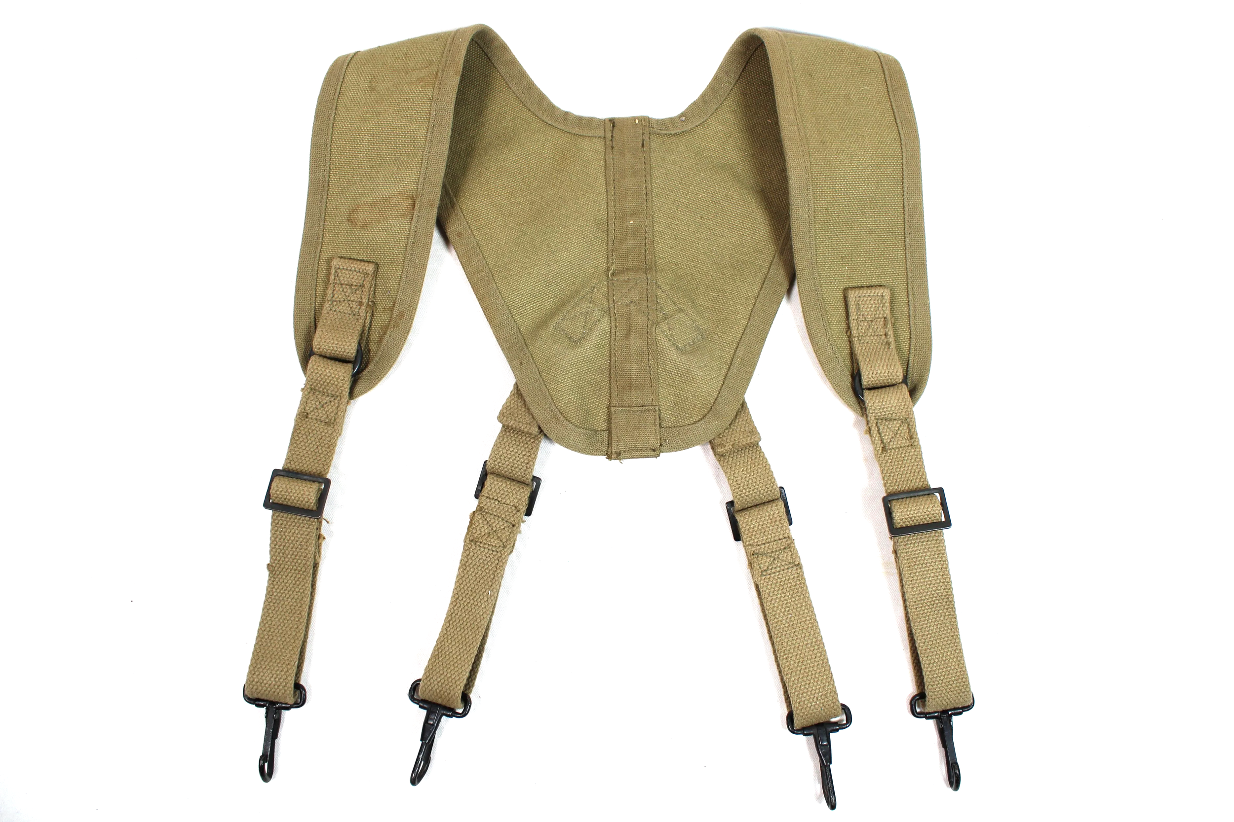 Original WW2 US Army M-1936 combat medic shoulder harness (yoke) MINT By North & Judd