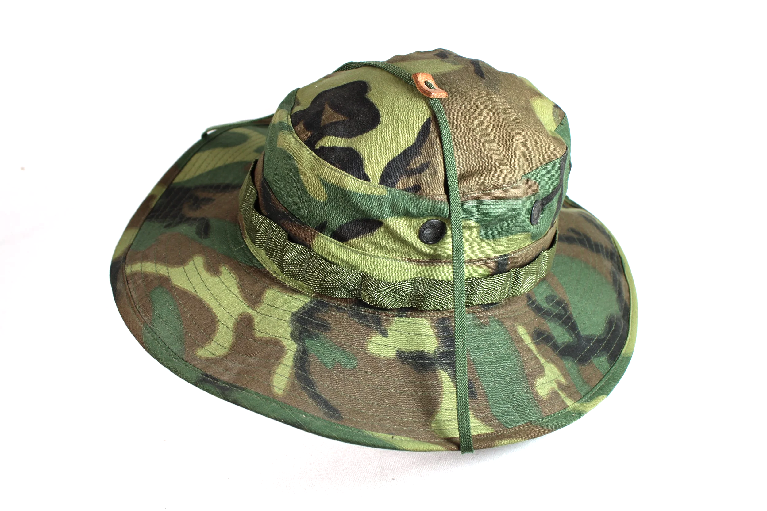 ERDL Camouflage Boonie Hat 1968 Vietnam War Size 6 7/8
