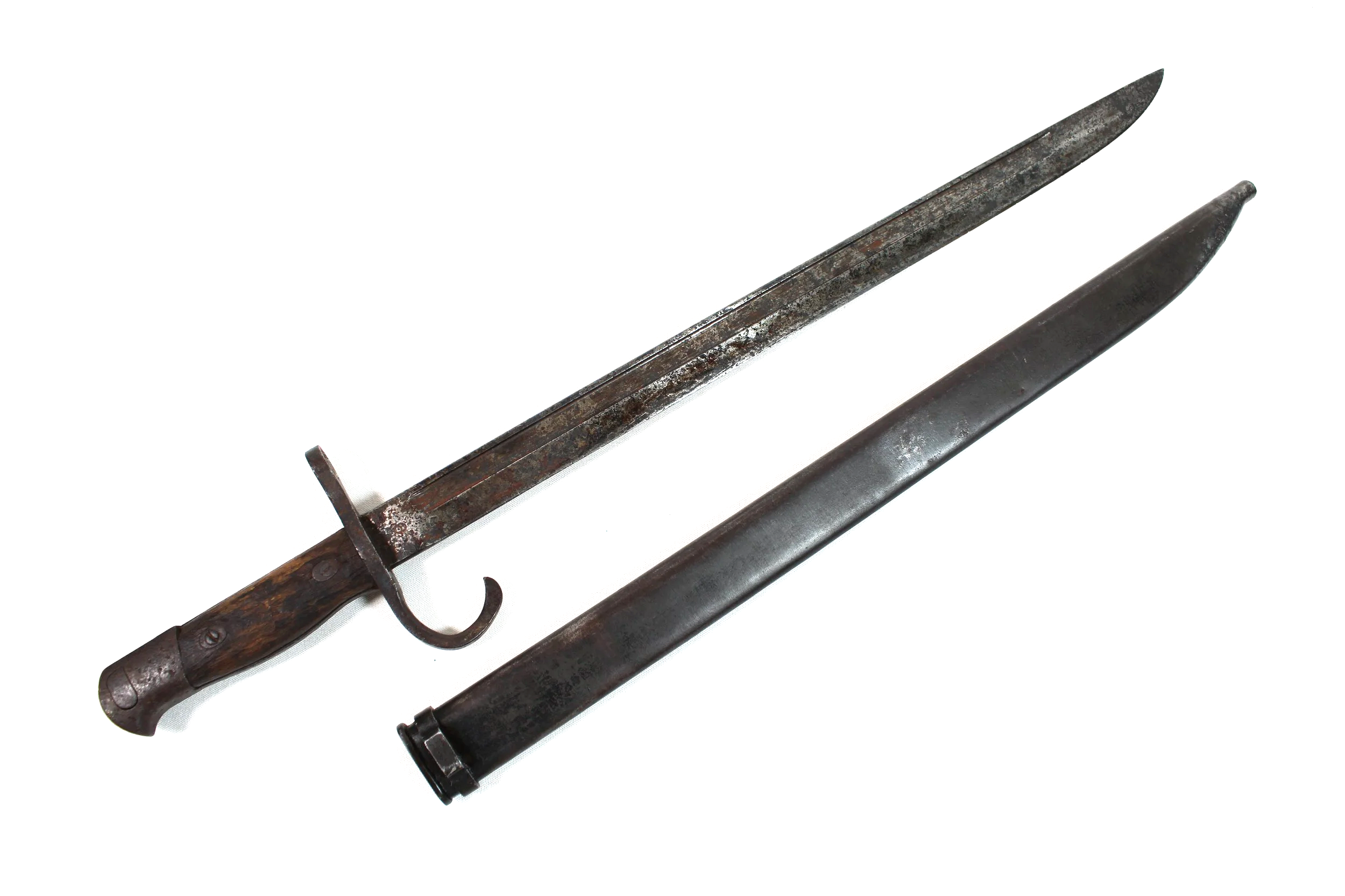 WWII Japanese Type 30 Arisaka Bayonet W/Scabbard "Kokura Arsenal"
