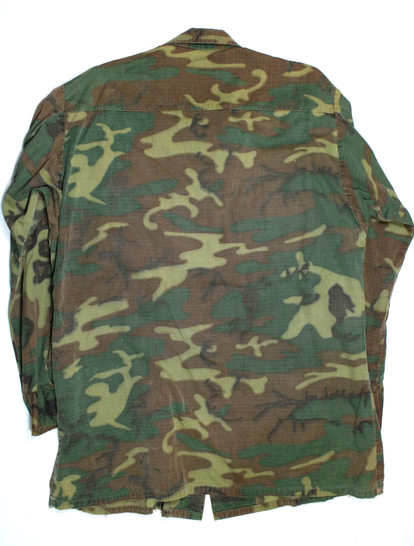 USMC ERDL Camouflage RipStop Jungle Jacket Vietnam War Medium
