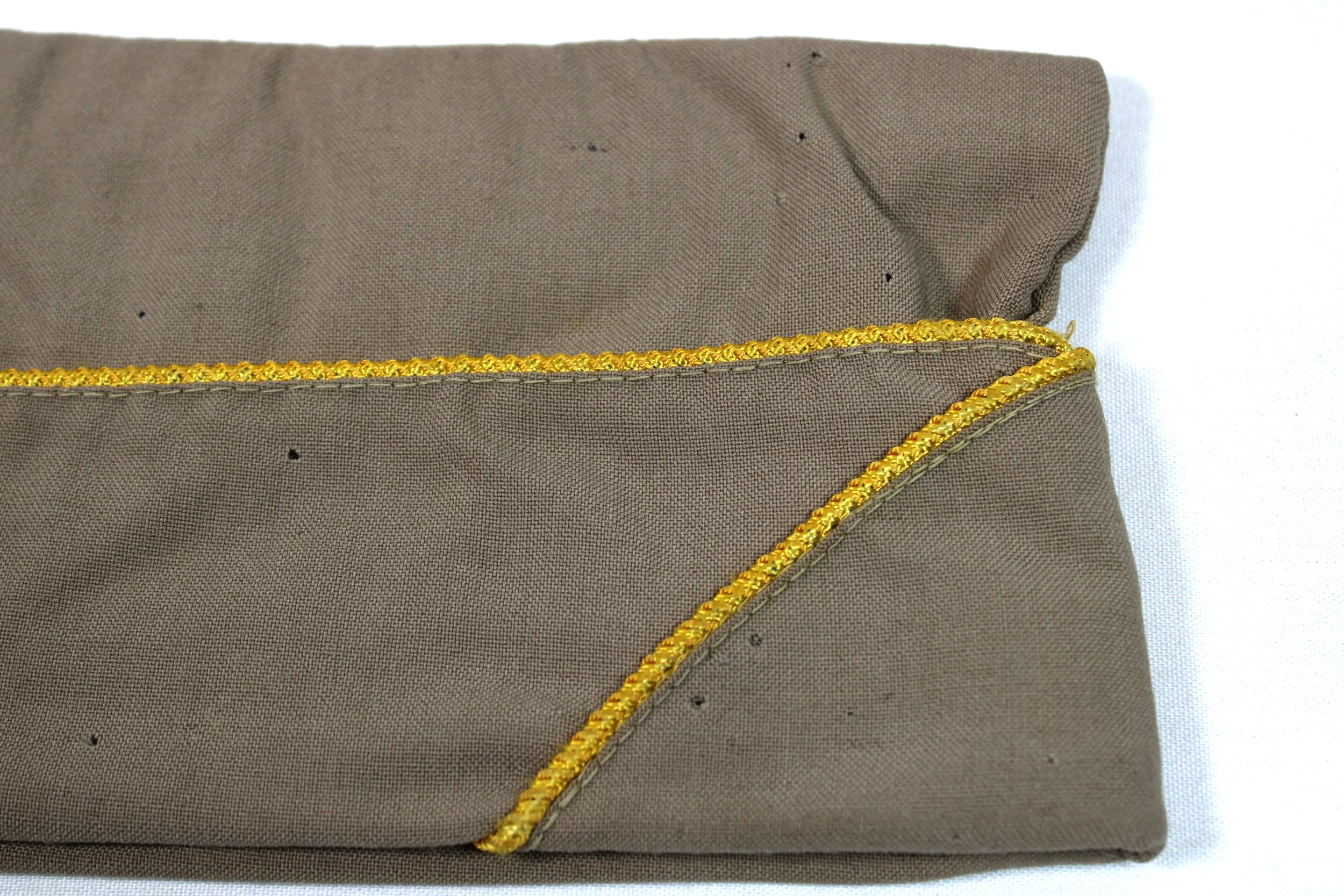 WW2 US Airborne / Paratrooper / Glider Pilot Garrison Summer Cap, Armor Piping