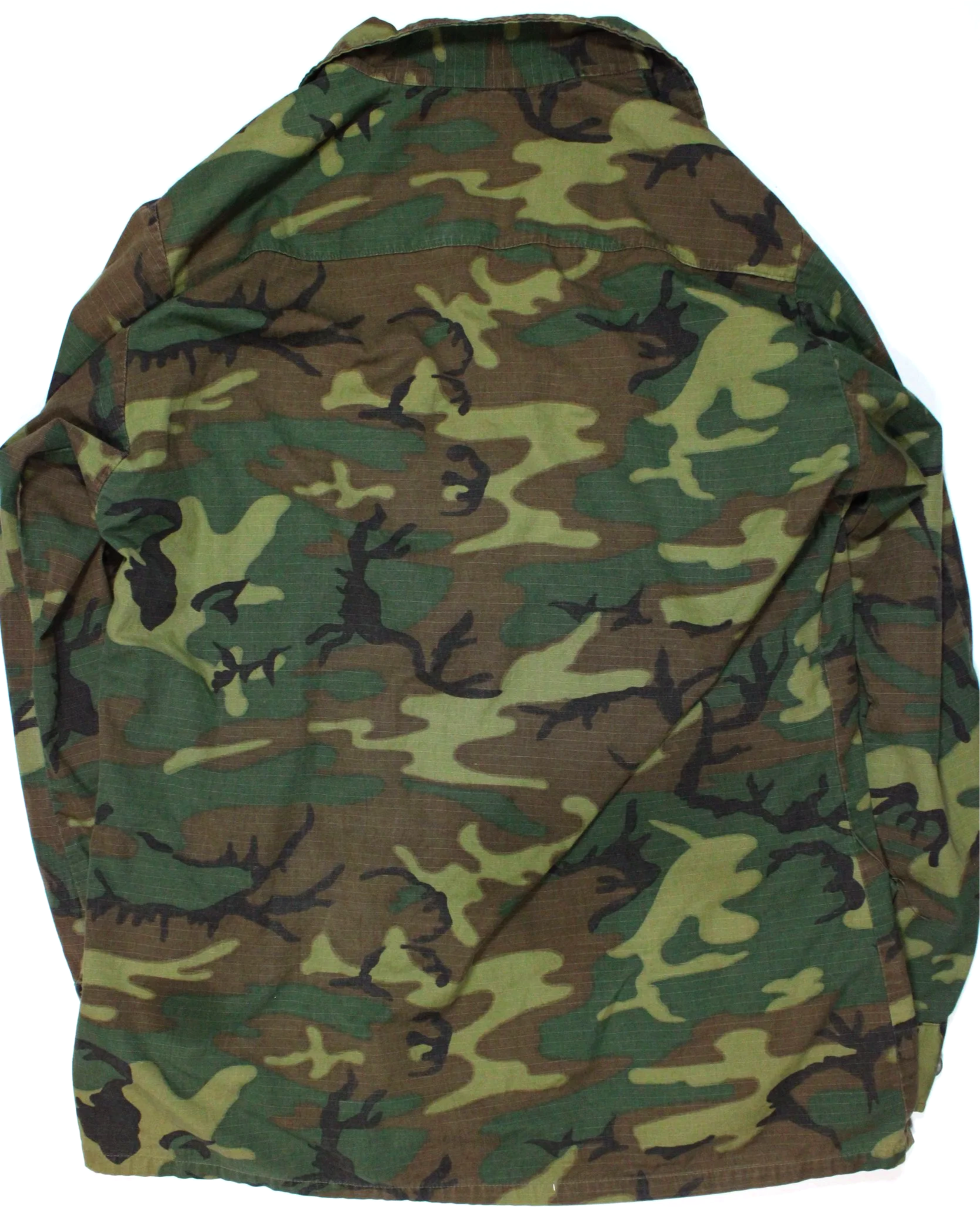 ERDL Camouflage RipStop Jungle Jacket Vietnam War Medium Regular 1968