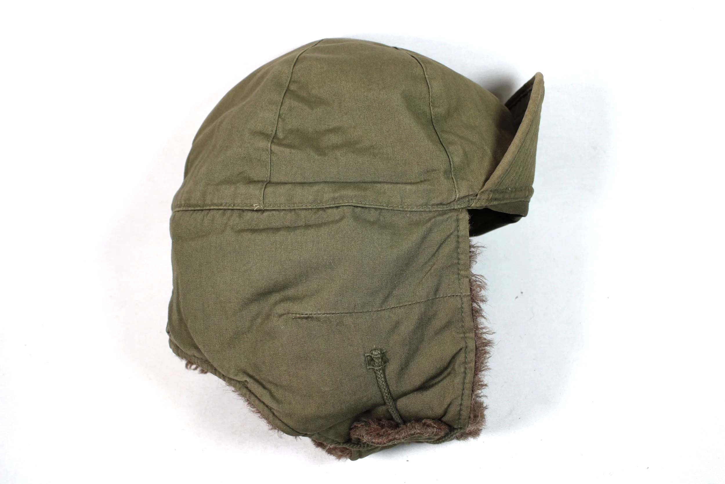 Korean War M51 M-1951 Pile Cold Weather Cap Size 7 1/4