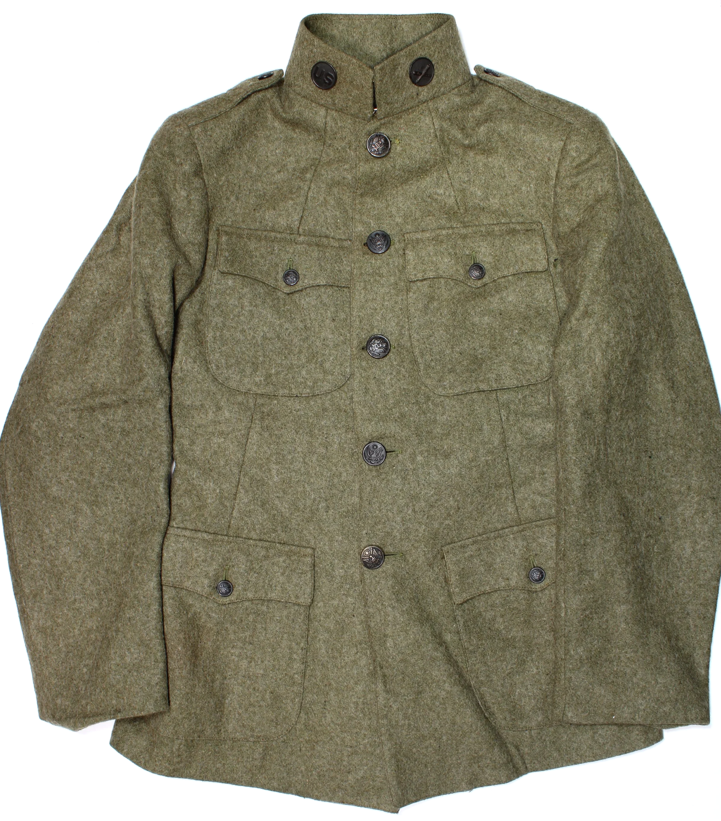 M1917 WWI US AEF Service Uniform Coat And Breeches Amazing Reproduction