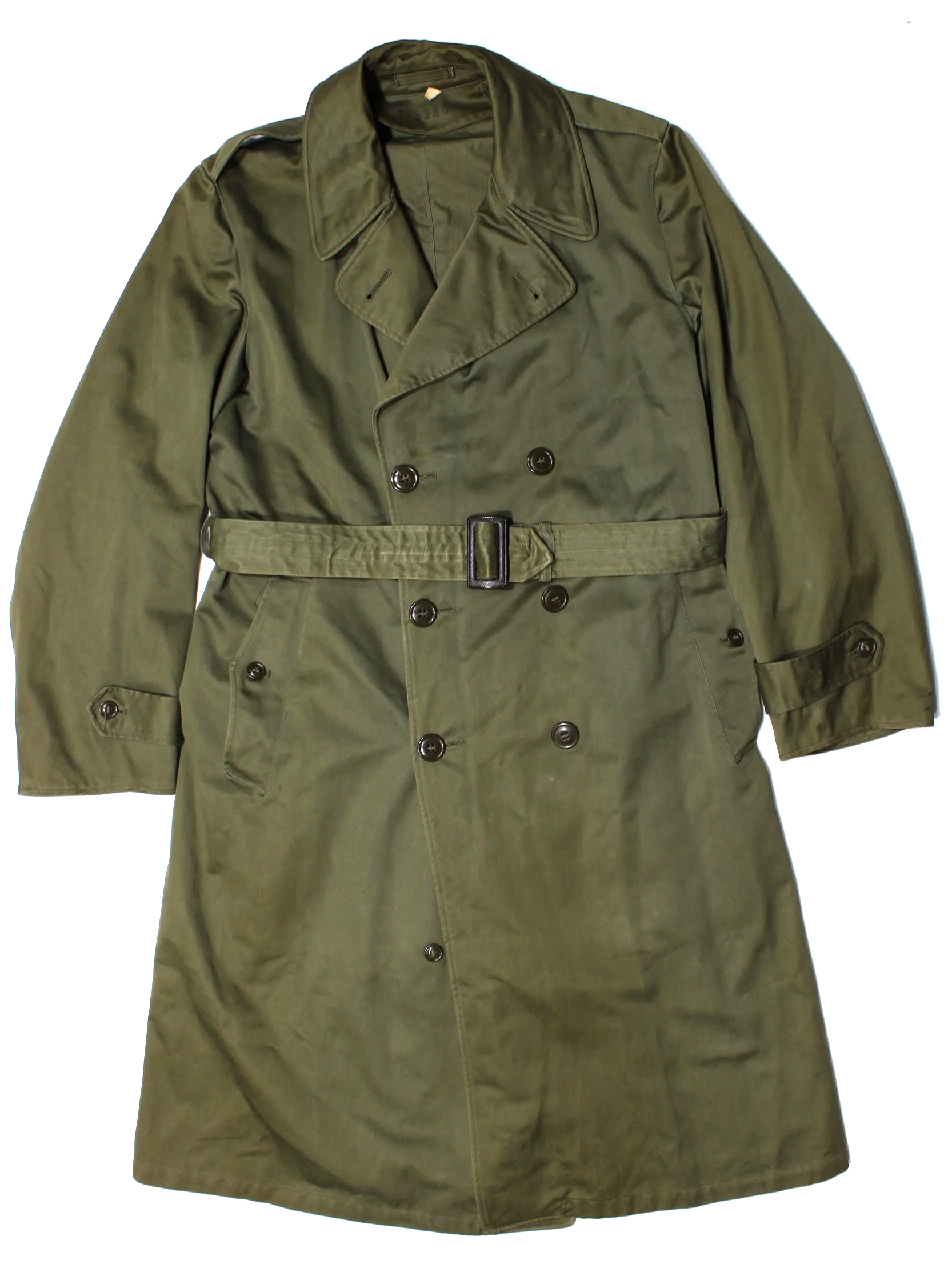Korean War US Army M50 Coat Overcoat Medium Regular 1952 Dated