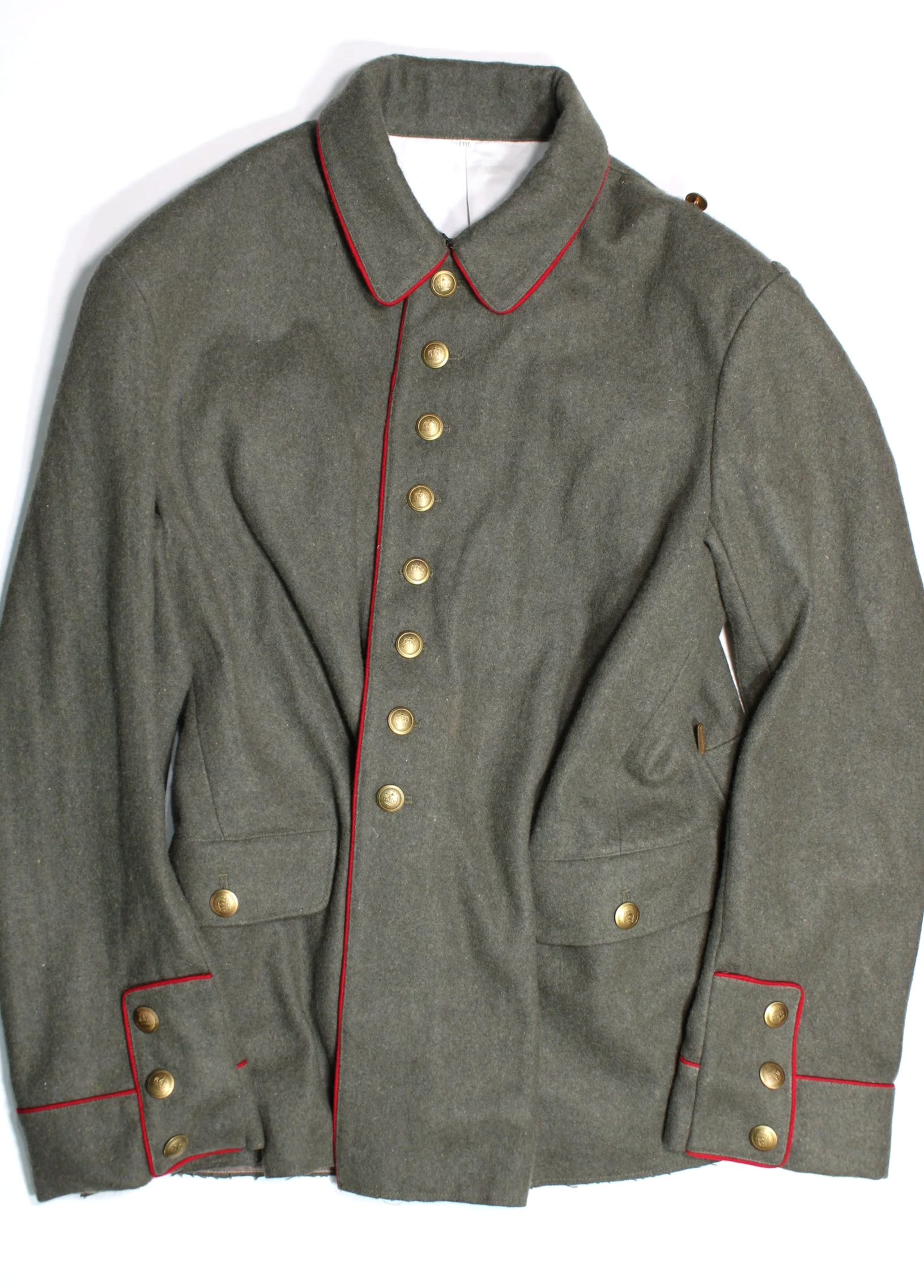 WWI German M1907/M1910 Field Grey Wool Tunic Reproduction