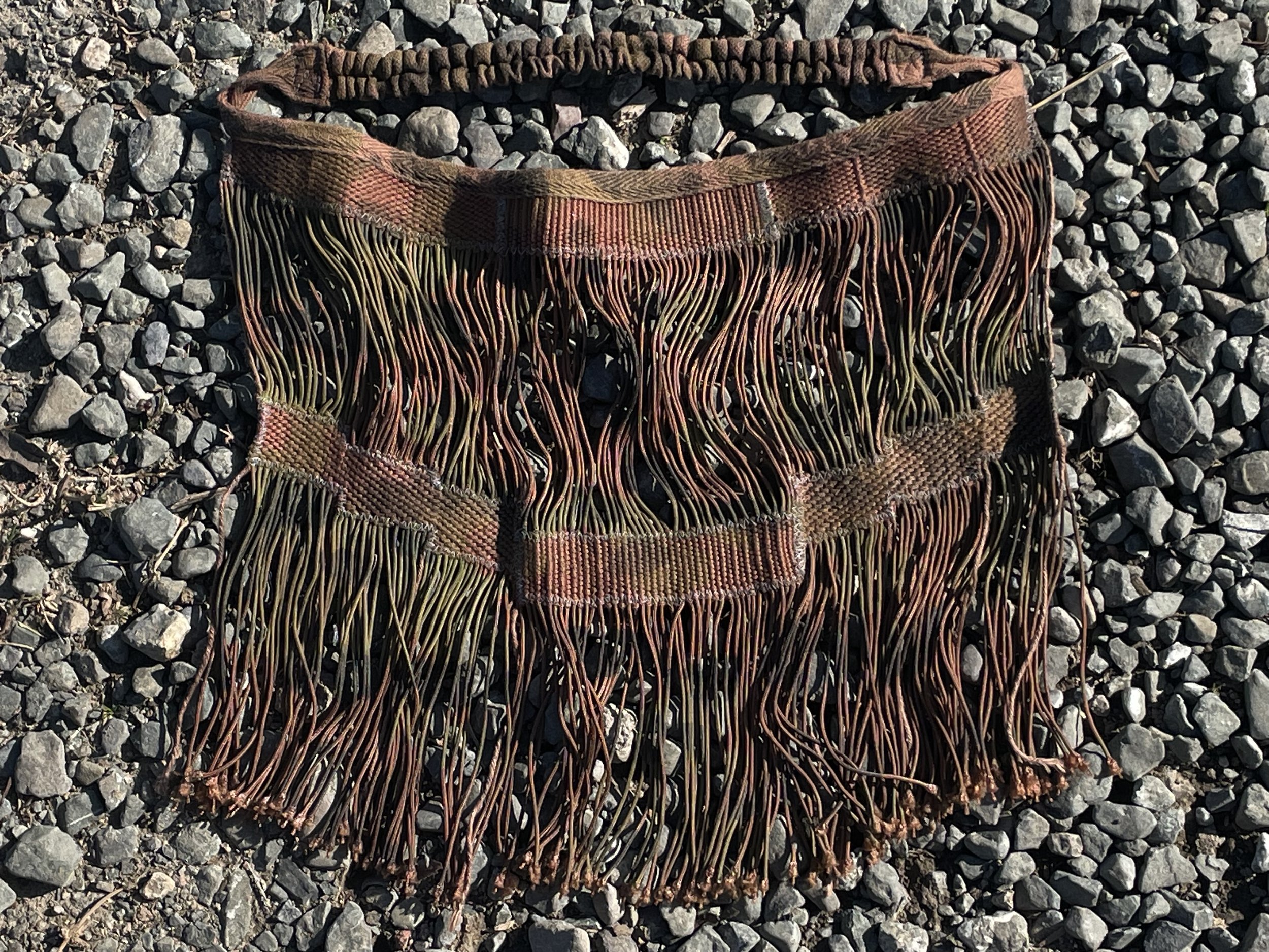 Reproduction WW2 German Waffen SS Camouflage Sniper / MG Face Veil M38 Type 1