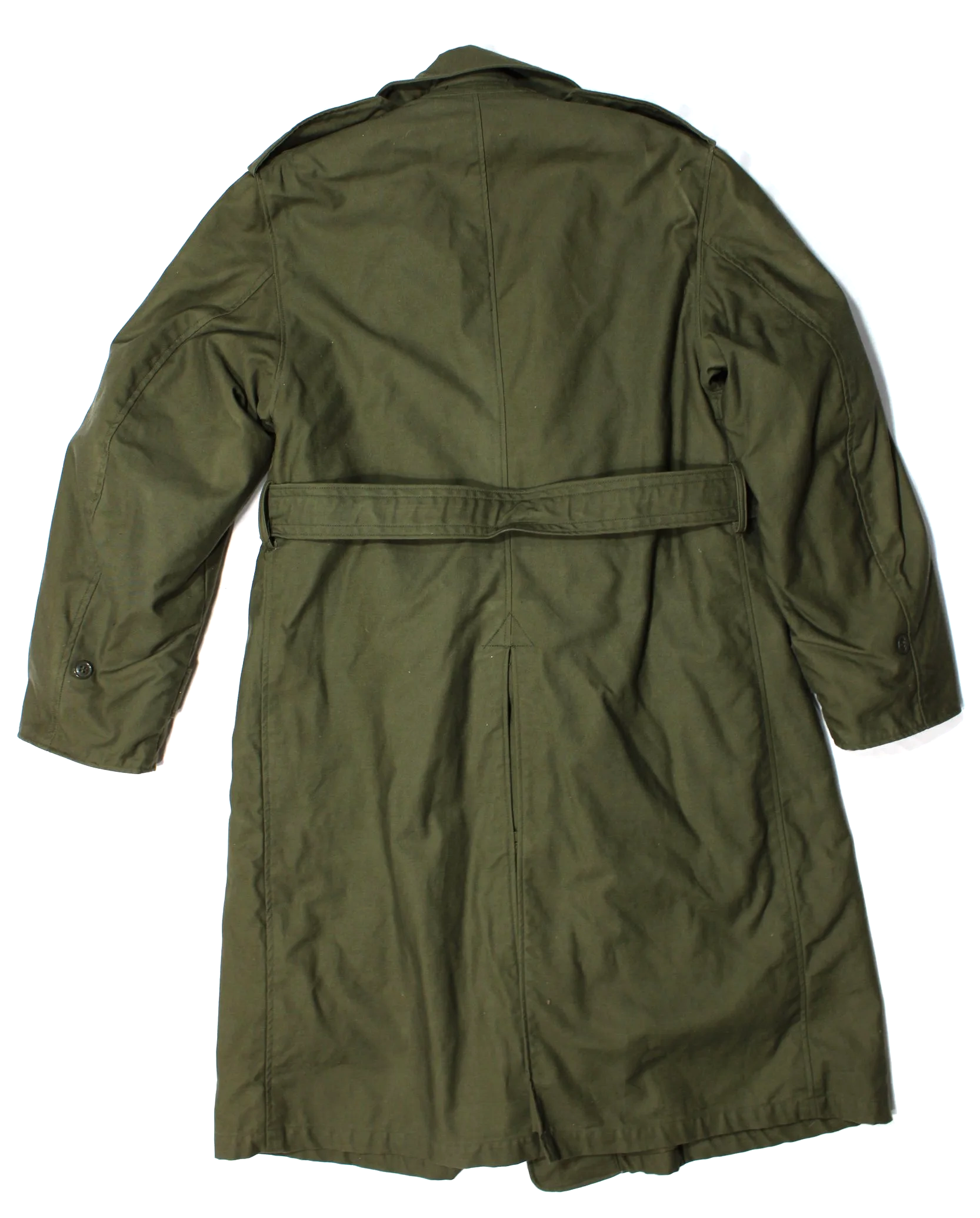Korean War US Army M50 Coat Overcoat Medium Short w Liner Military NOS Rear