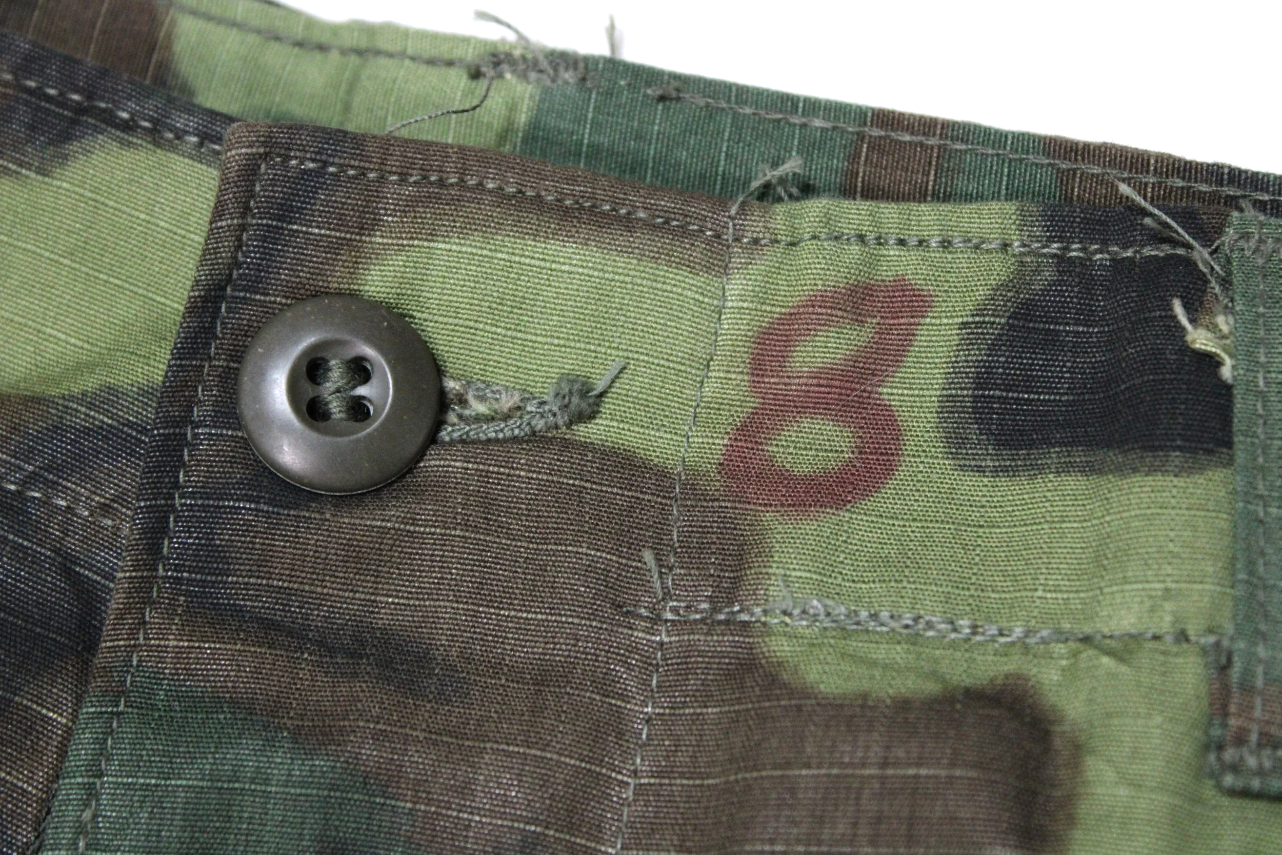 Ripstop ERDL 1968 Jungle Fatigue Vietnam war Pants Medium Regular Nearly Mint