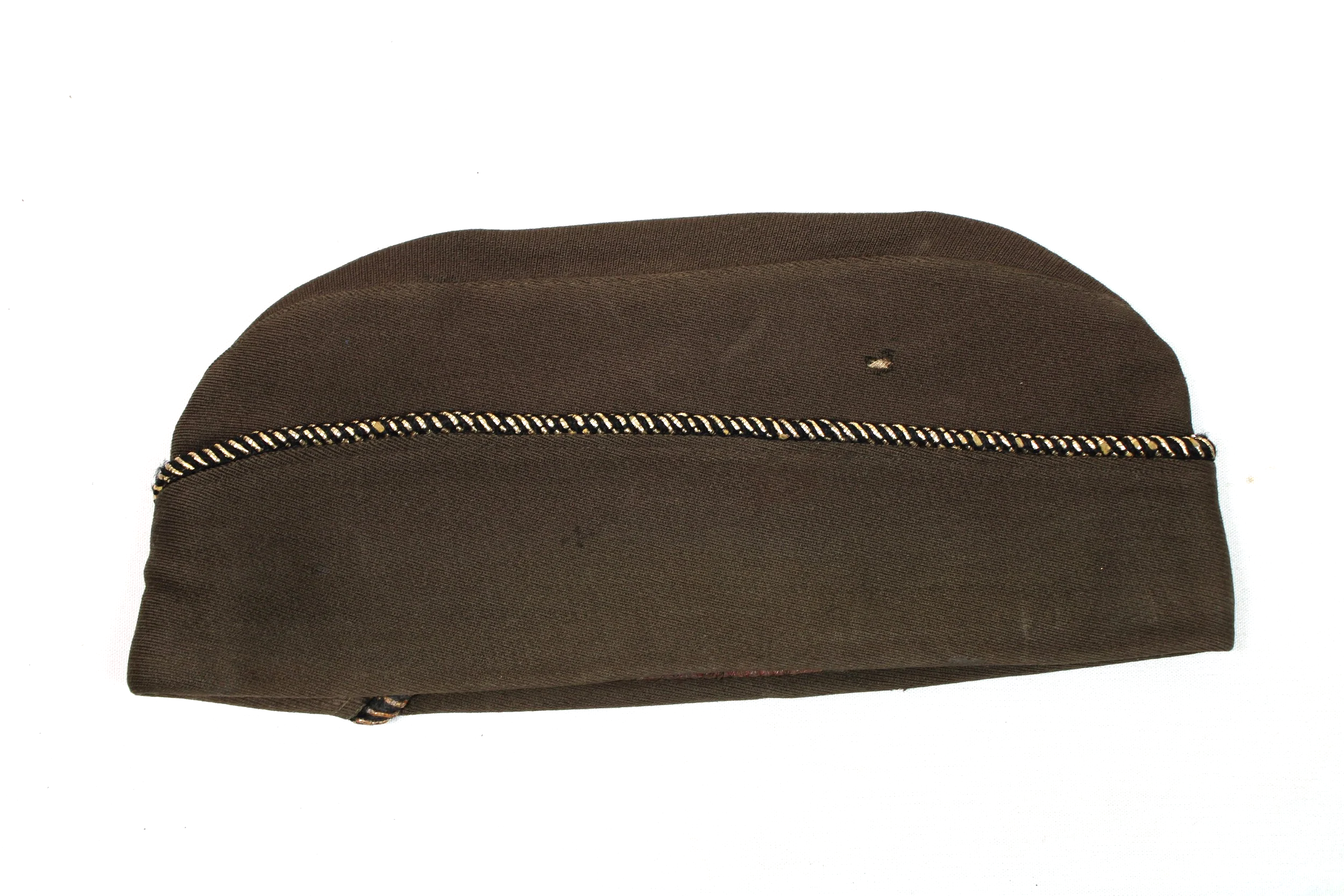 WW2 PX Officer's Garrison Cap Large 7 1/2 Named