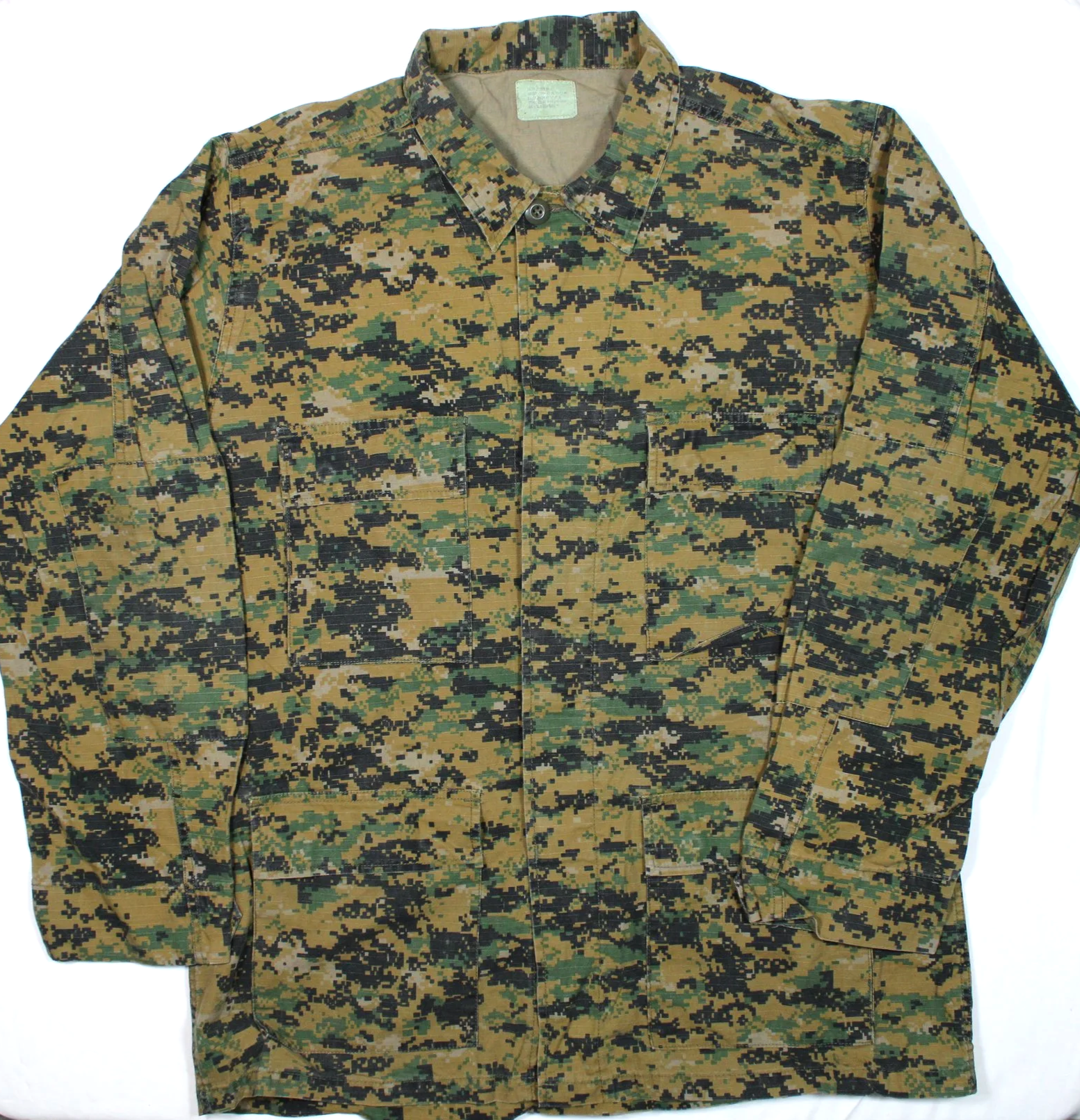 Digital Woodland Camouflage MARPAT Large Regular Jacket