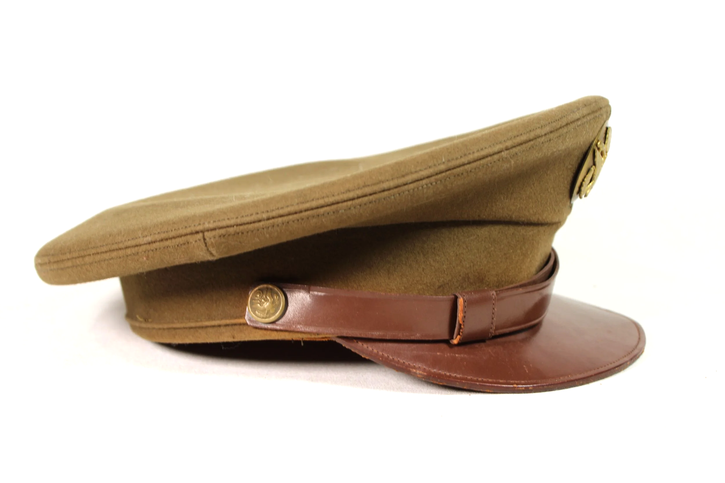WWII US Enlisted Visor Cap