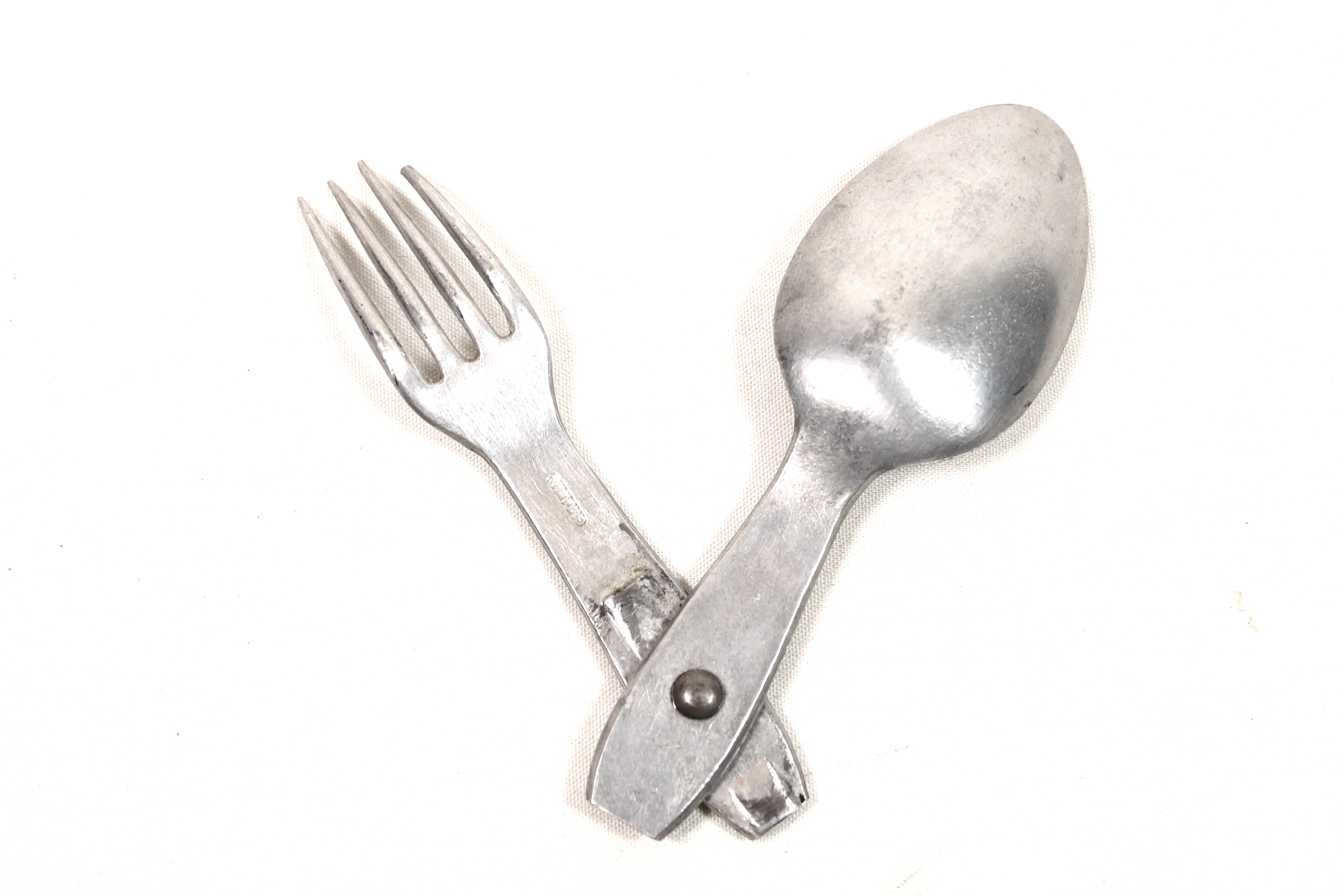 Original WW2 German Spork "Göffel" (Damaged) G&CL42 Marked