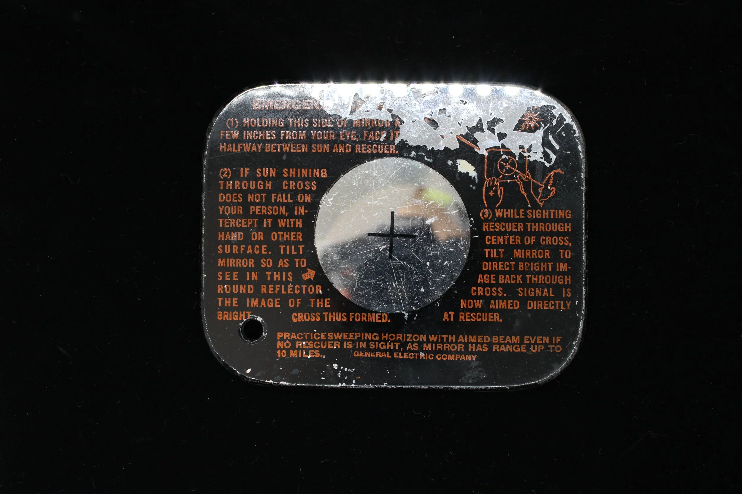 WW2 / Korean / Vietnam War Signal Mirror