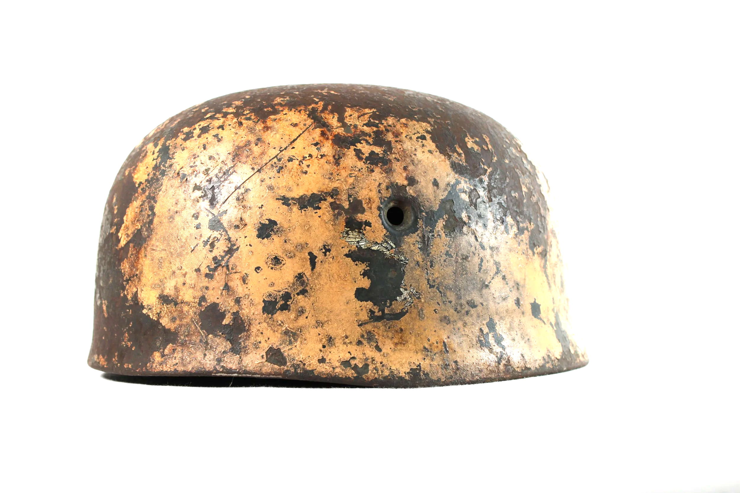 Fallschirmjäger M38 ckl68 Single Decal Tropical Camo Helmet Reproduction WW2 German