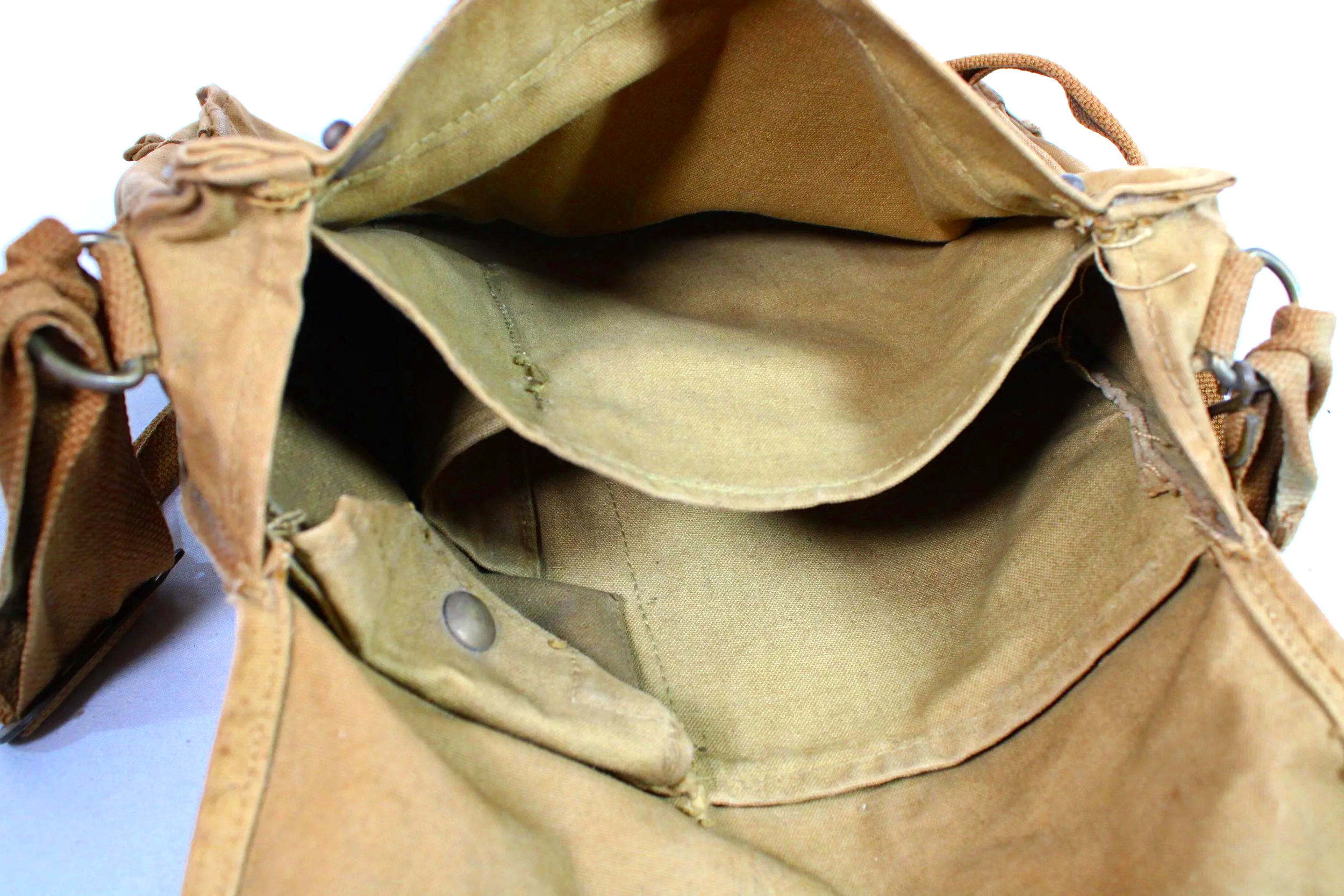 WW2 British Mk VII Gas Mask Bag Indiana Jones Satchel