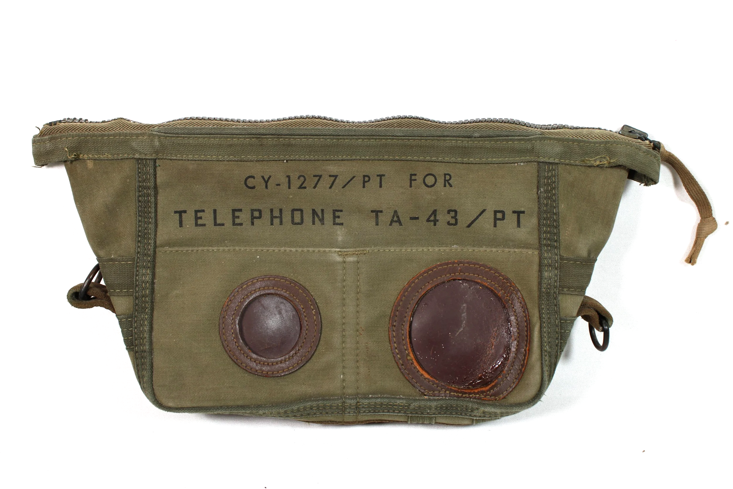 Korean War / Vietnam War Field Telephone Bag TA-43
