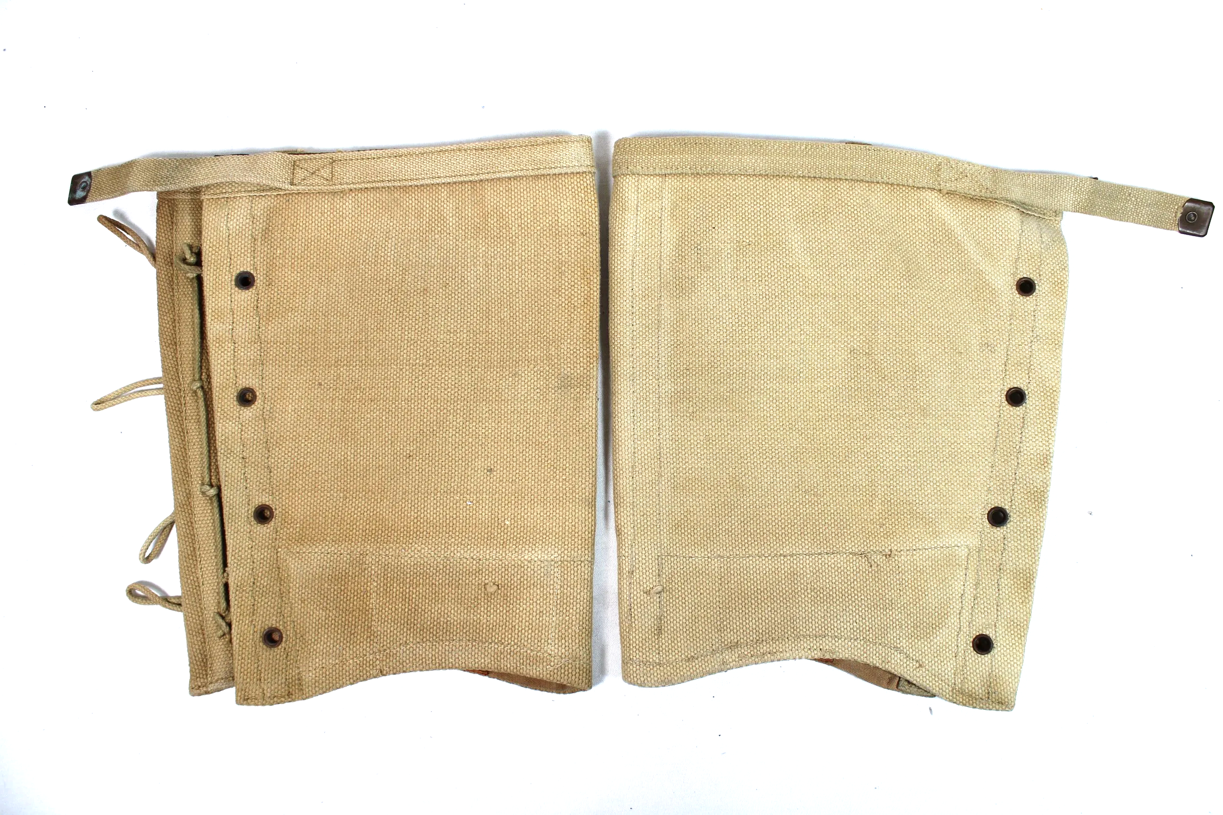 WWII British Royal Navy 1919 Pattern Naval Gaiters Leggings NOS